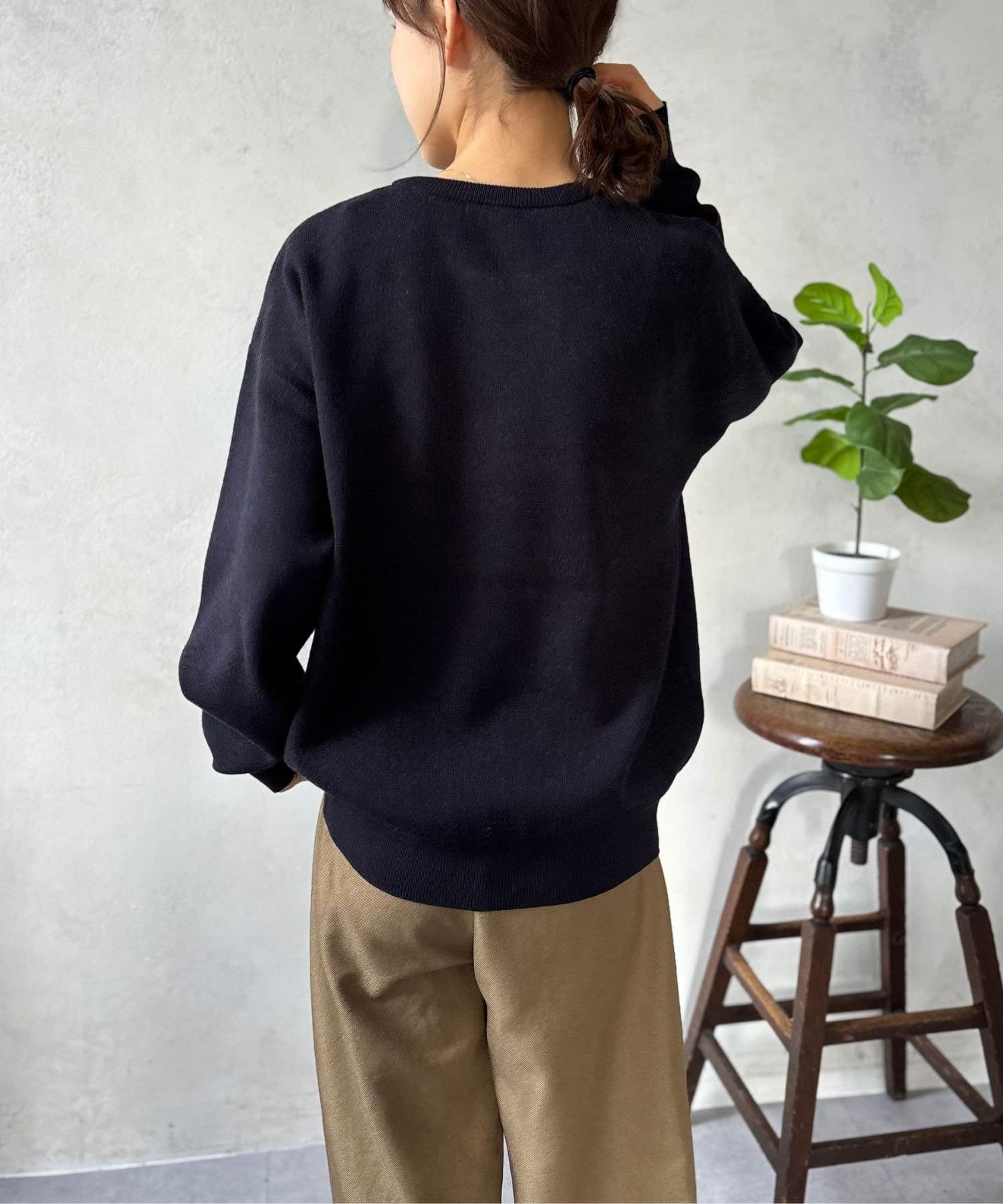 LOCUST(ローカスト) 【4色展開】ねこちゃんジャガードニット