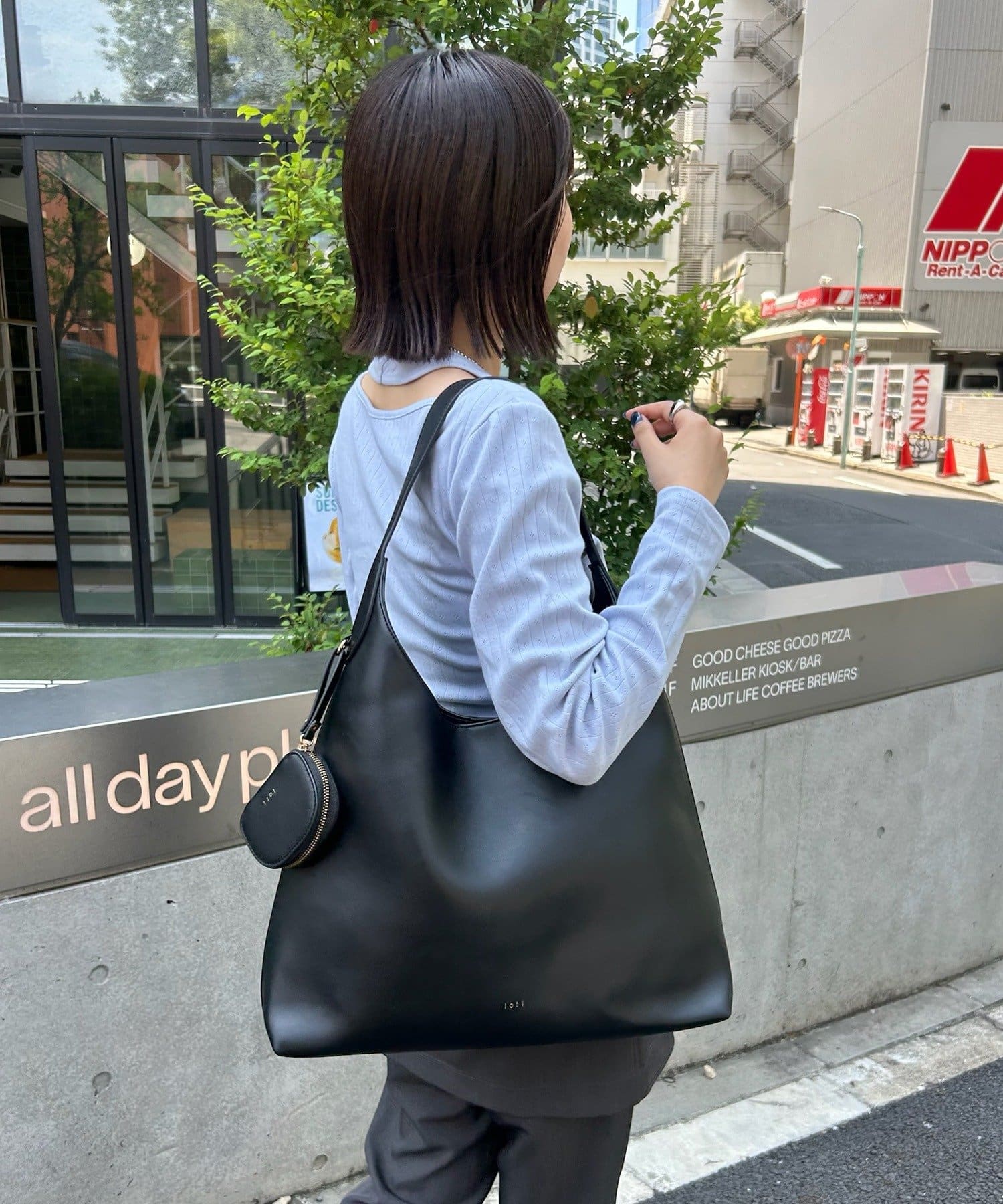 mystic(ミスティック) loti ポーチ付きハンドルトート