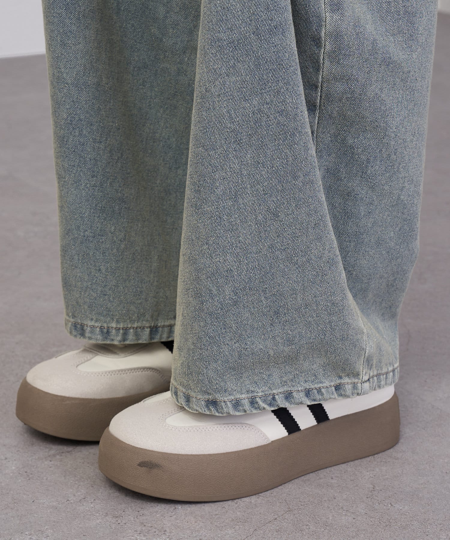 OUTLET(アウトレット) 【RAY CASSIN】デニムカーゴパンツ