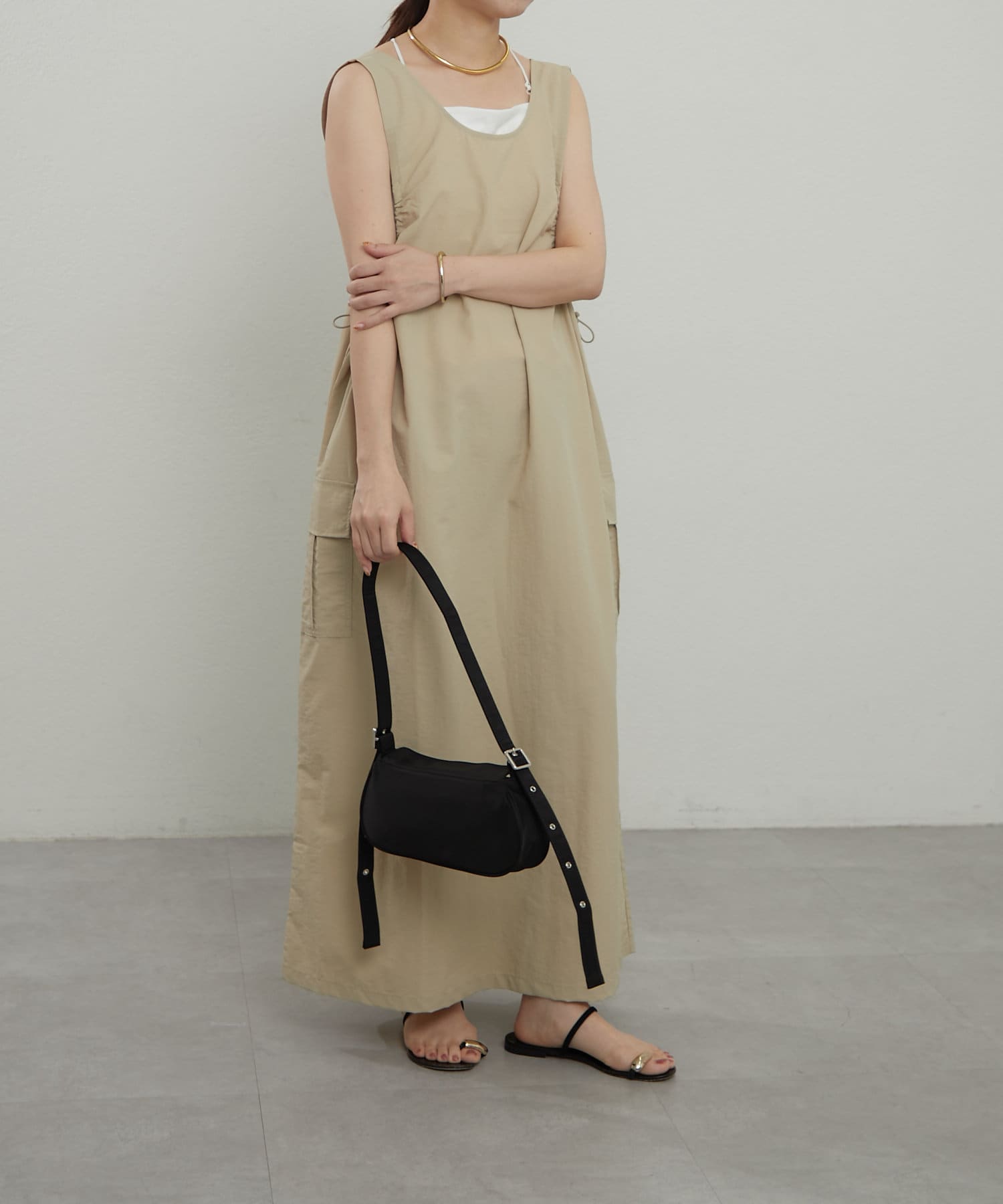 OUTLET(アウトレット) 【earthy_】ナイロンワンショルダーBag