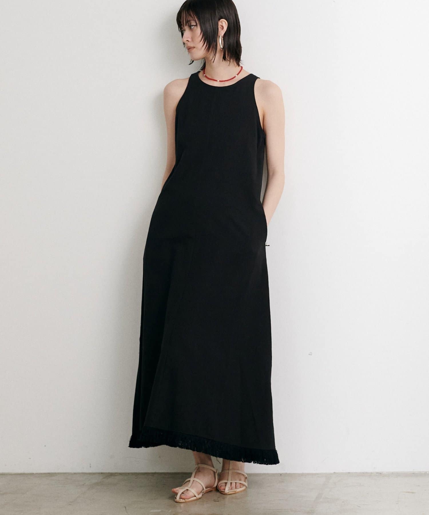 LARUTA(ラルータ) アメスリフリンジワンピース
