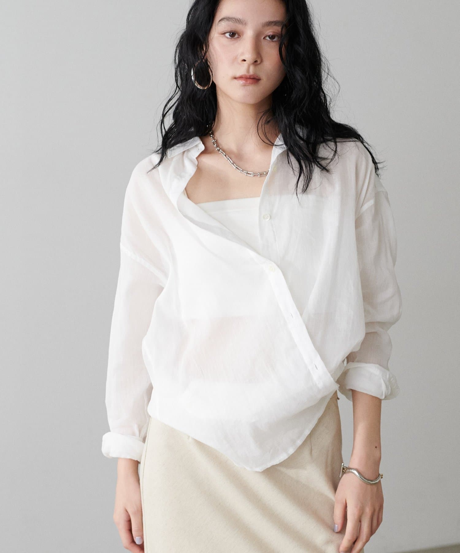 ブラウス シャツ 「LARUTA」ラミーカシュクールシャツ レディース ラミーカシュクールシャツ | LARUTA(ラルータ)レディース | PAL