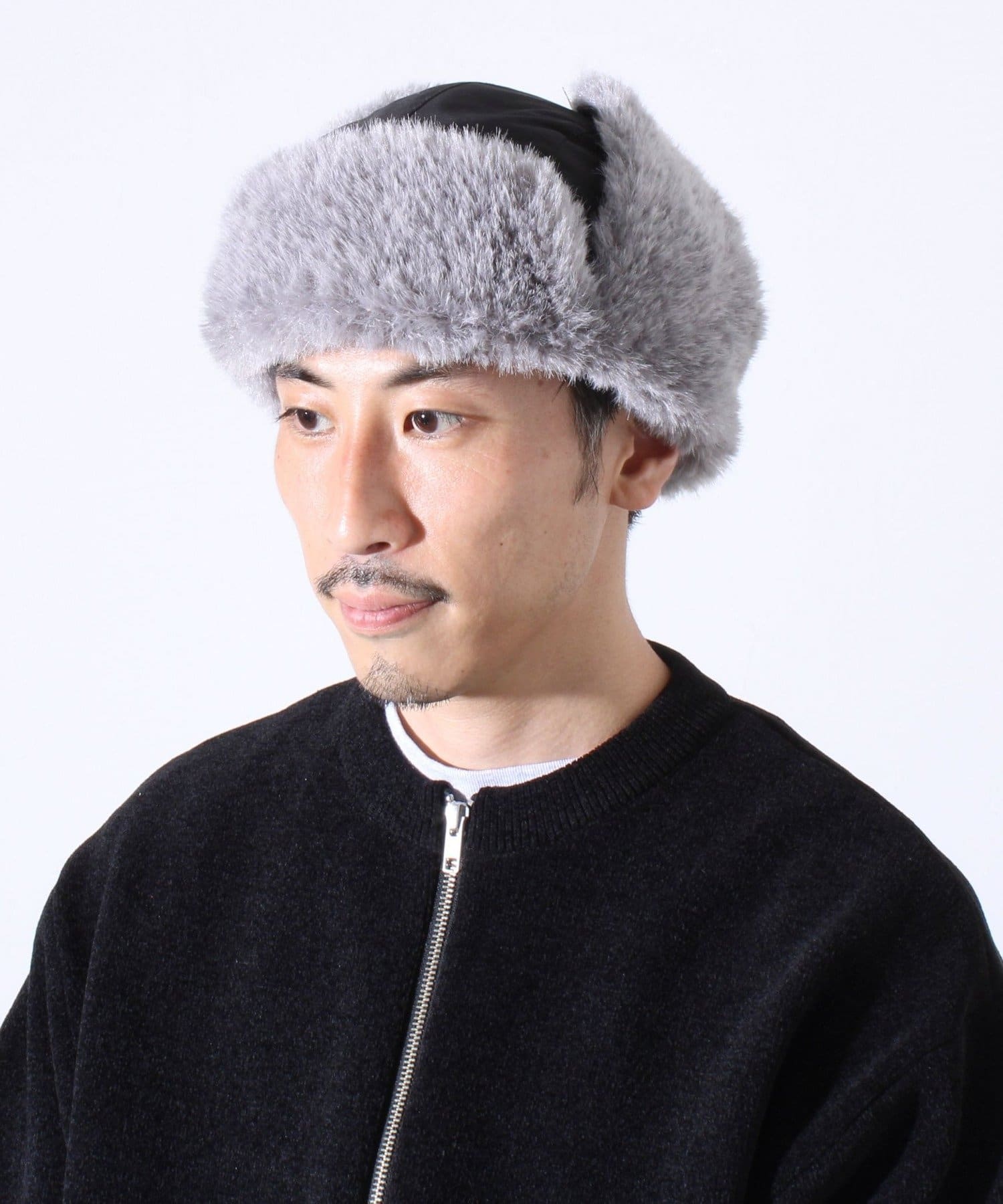 FREDY & GLOSTER(フレディ アンド グロスター) 【GLOSTER/グロスター】フライトキャップ 2WAY ナイロン/デニム