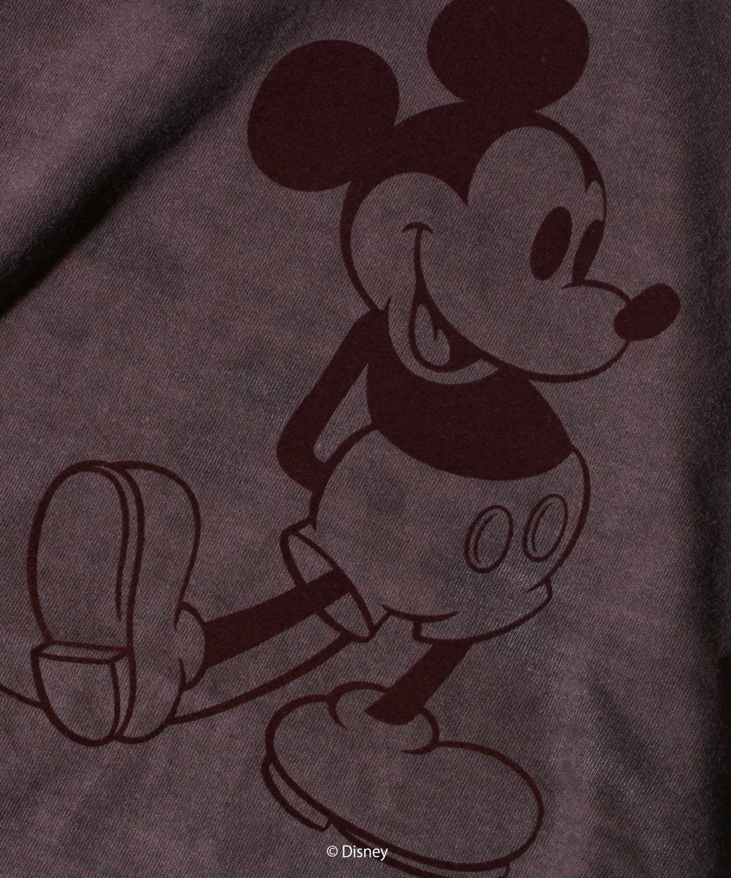 GOOD ROCK SPEED】MICKEY / フロッキープリントTシャツ | FREDY
