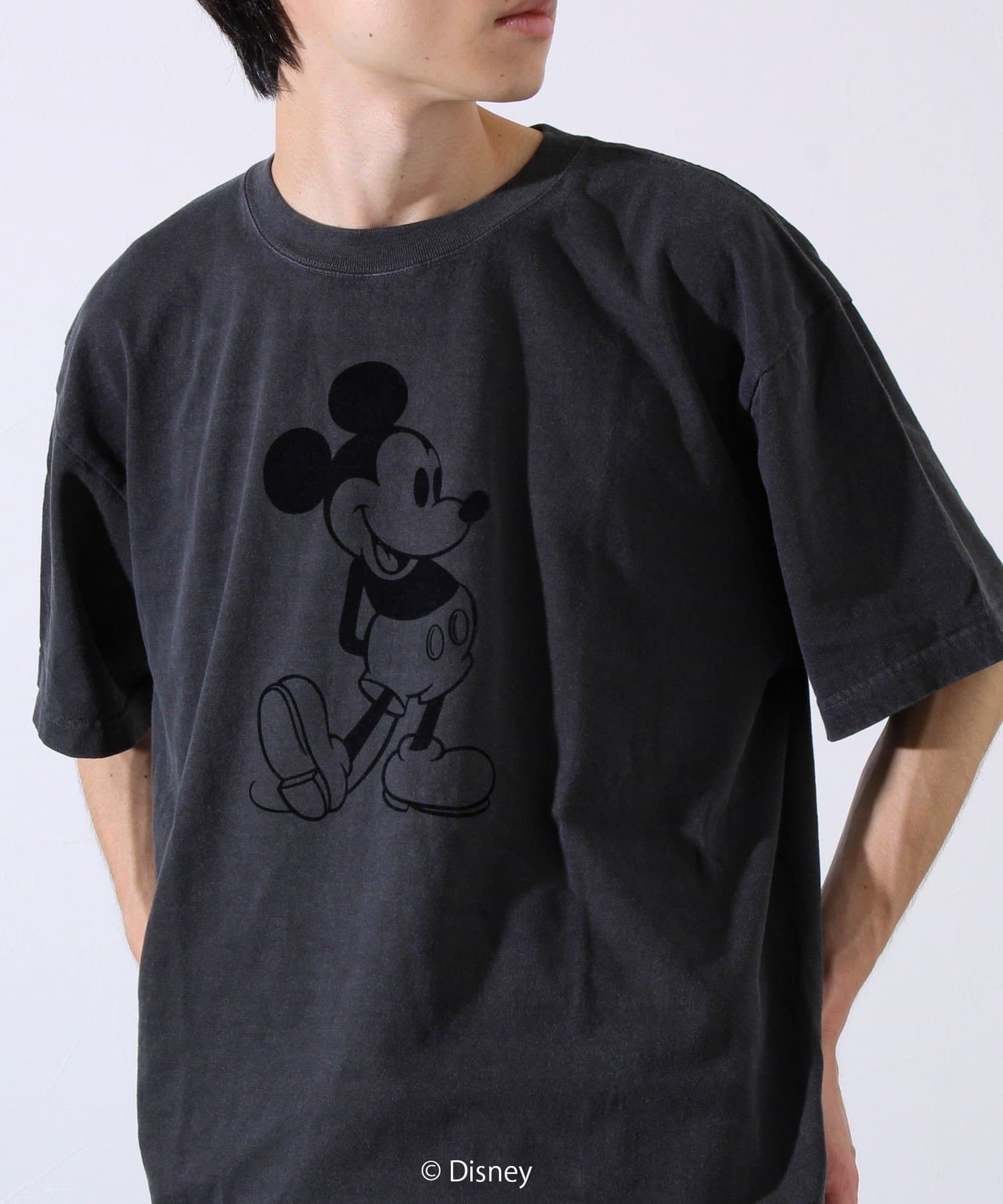 FREDY & GLOSTER(フレディ アンド グロスター) 【GOOD ROCK SPEED】MICKEY / フロッキープリントTシャツ