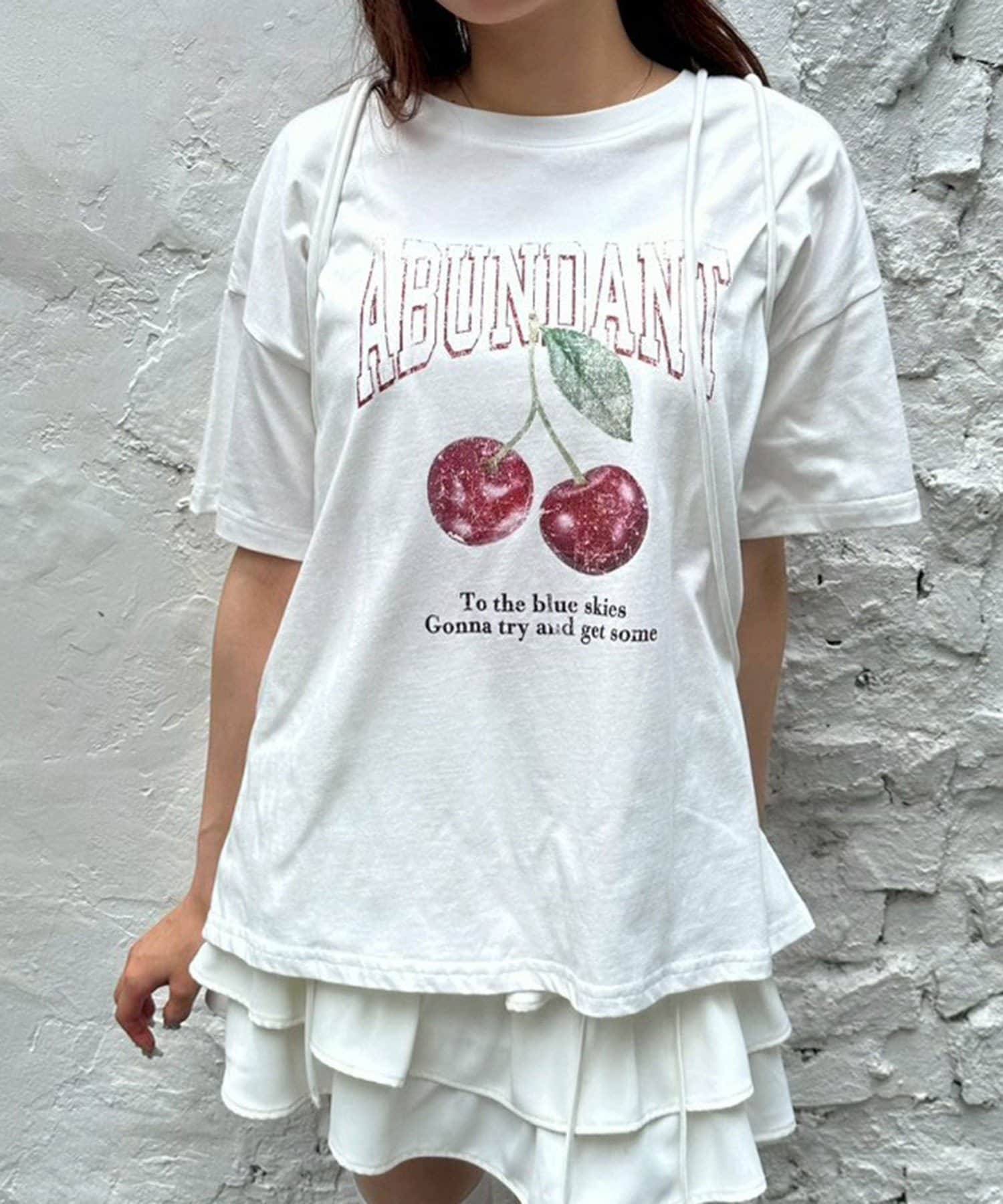OLIVE des OLIVE(オリーブ デ オリーブ) Cherry Big Tシャツ
