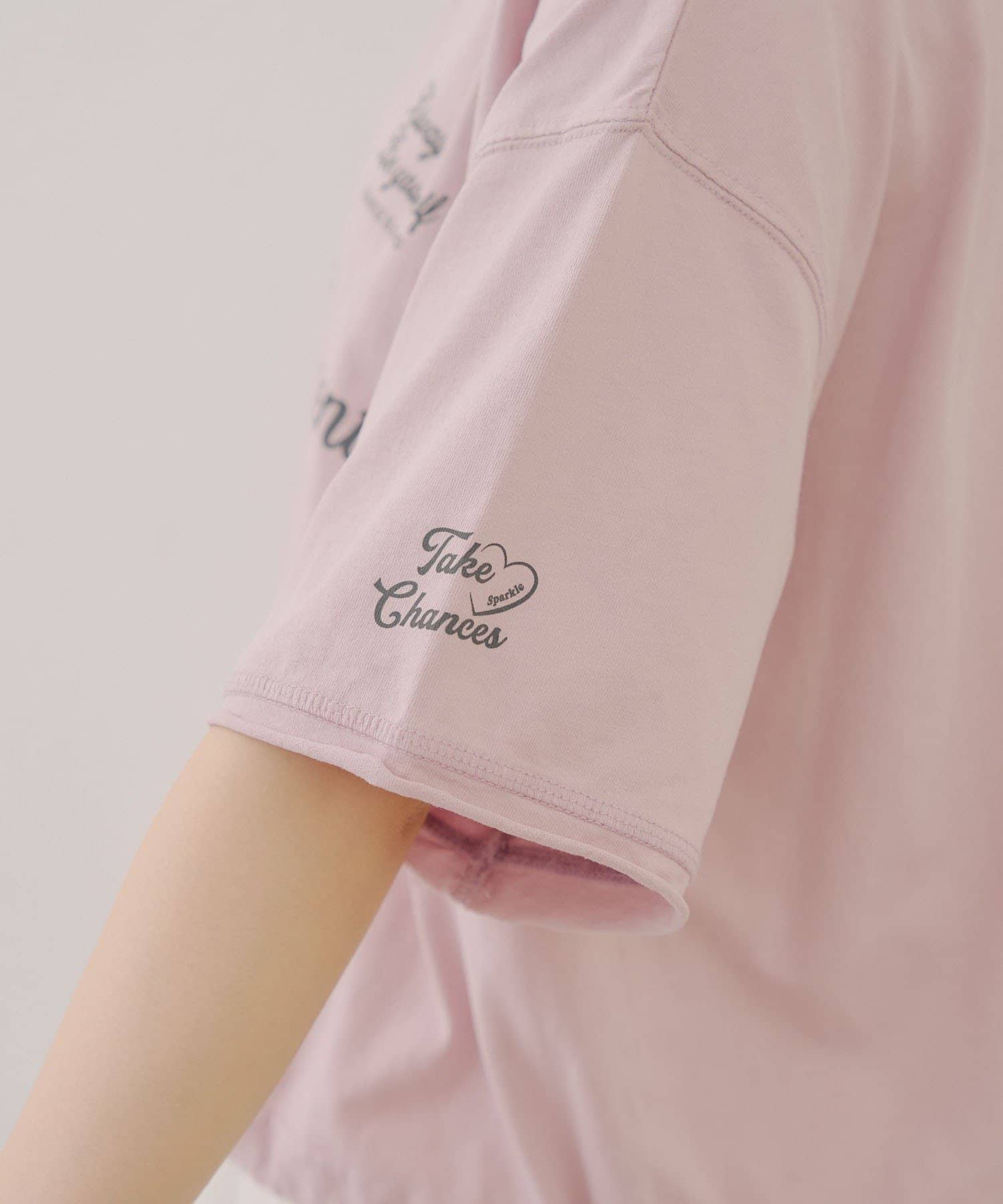 Remind me and forever(リマインドミーアンドフォーエバー) ピグメント加工ドロストTシャツ