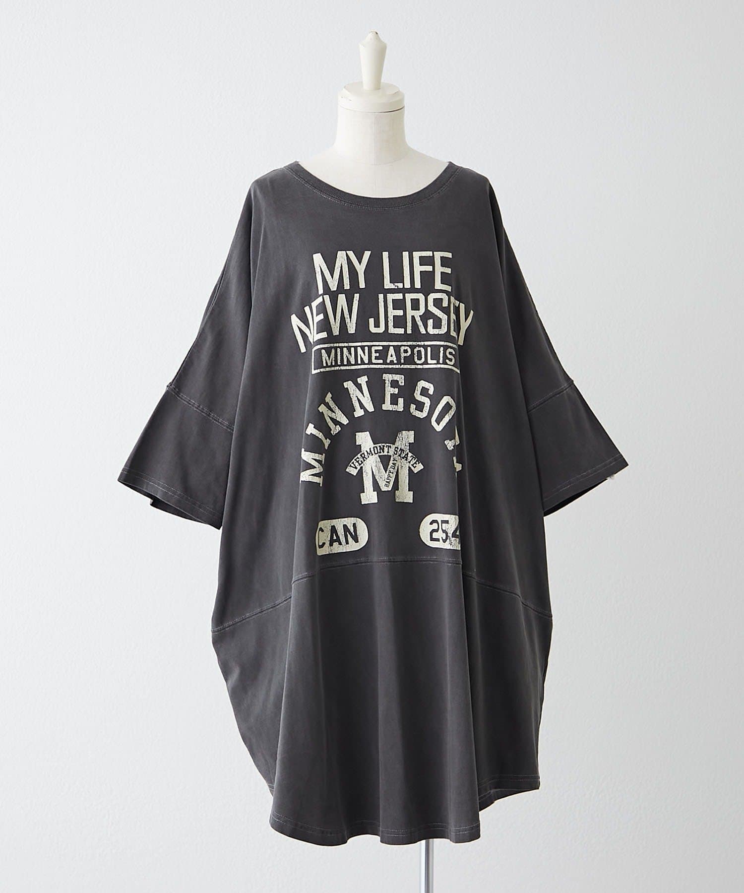 Remind me and forever(リマインドミーアンドフォーエバー) 【NAO】ピグメントBIGTシャツ