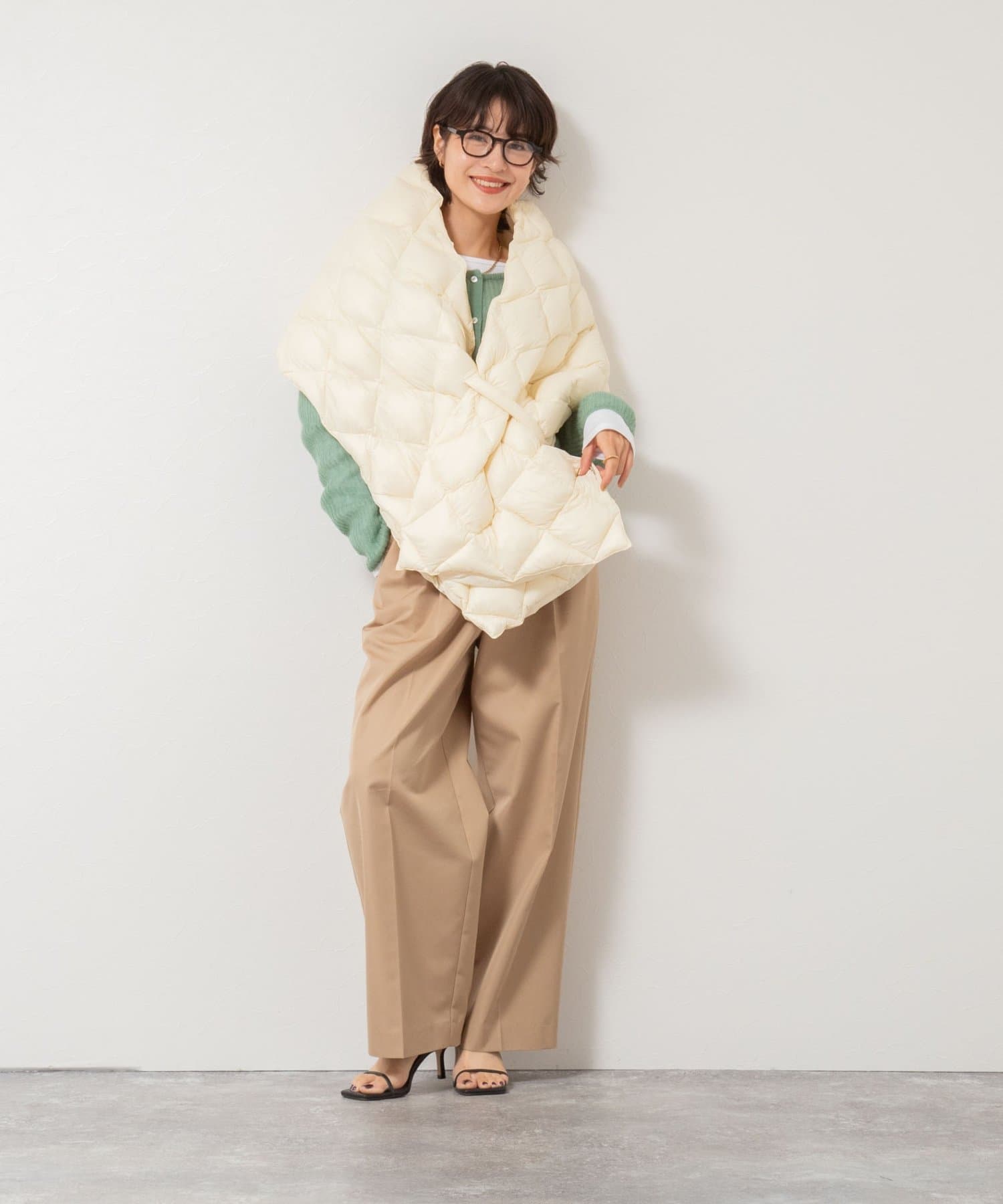 TAION NOLLEY'S exclusive model ダウン　ベージュ TAION NOLLEY'S exclusive model ダウン ベージュ TAION