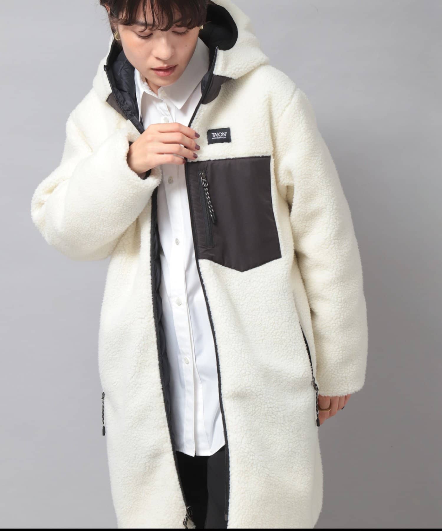 NOLLEY'S｜◇【WEB限定】【TAION/タイオン】別注ボア×ダウン