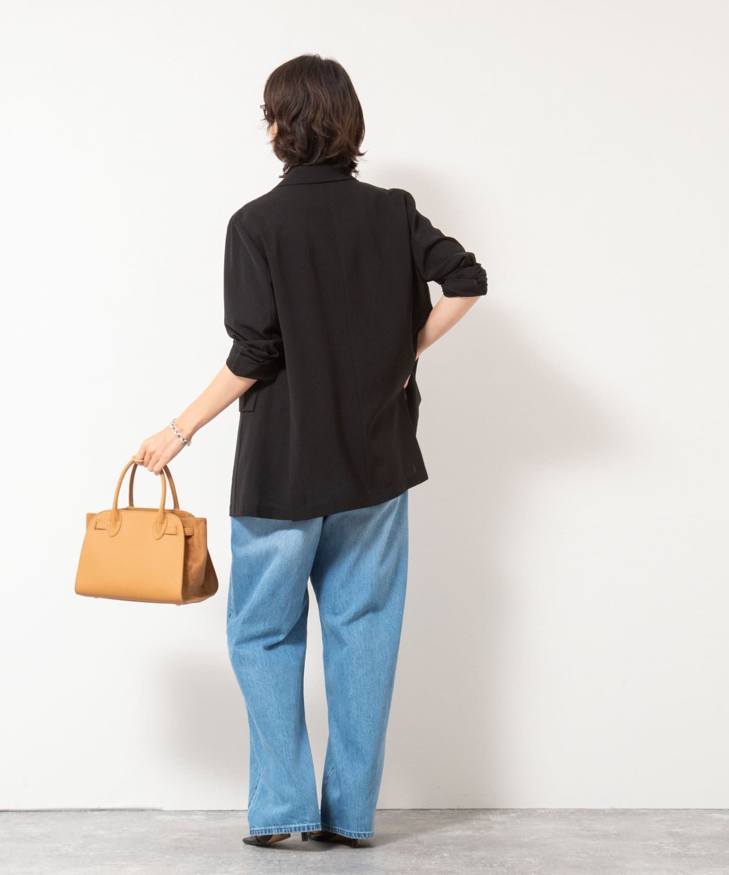 【限定値下げ】ウォッシャブルシアーライトジャケット　ノーリーズソフィ　36サイズ NOLLEY'S｜ウォッシャブルシアーシルクライトジャケット