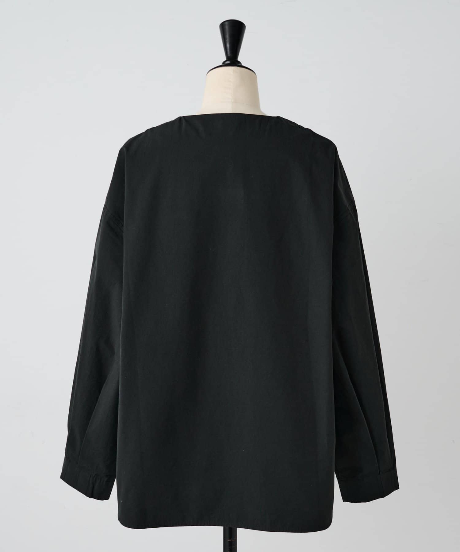 BEARDSLEY(ビアズリー) 《15 quinze》フロントジップコットンプルオーバー