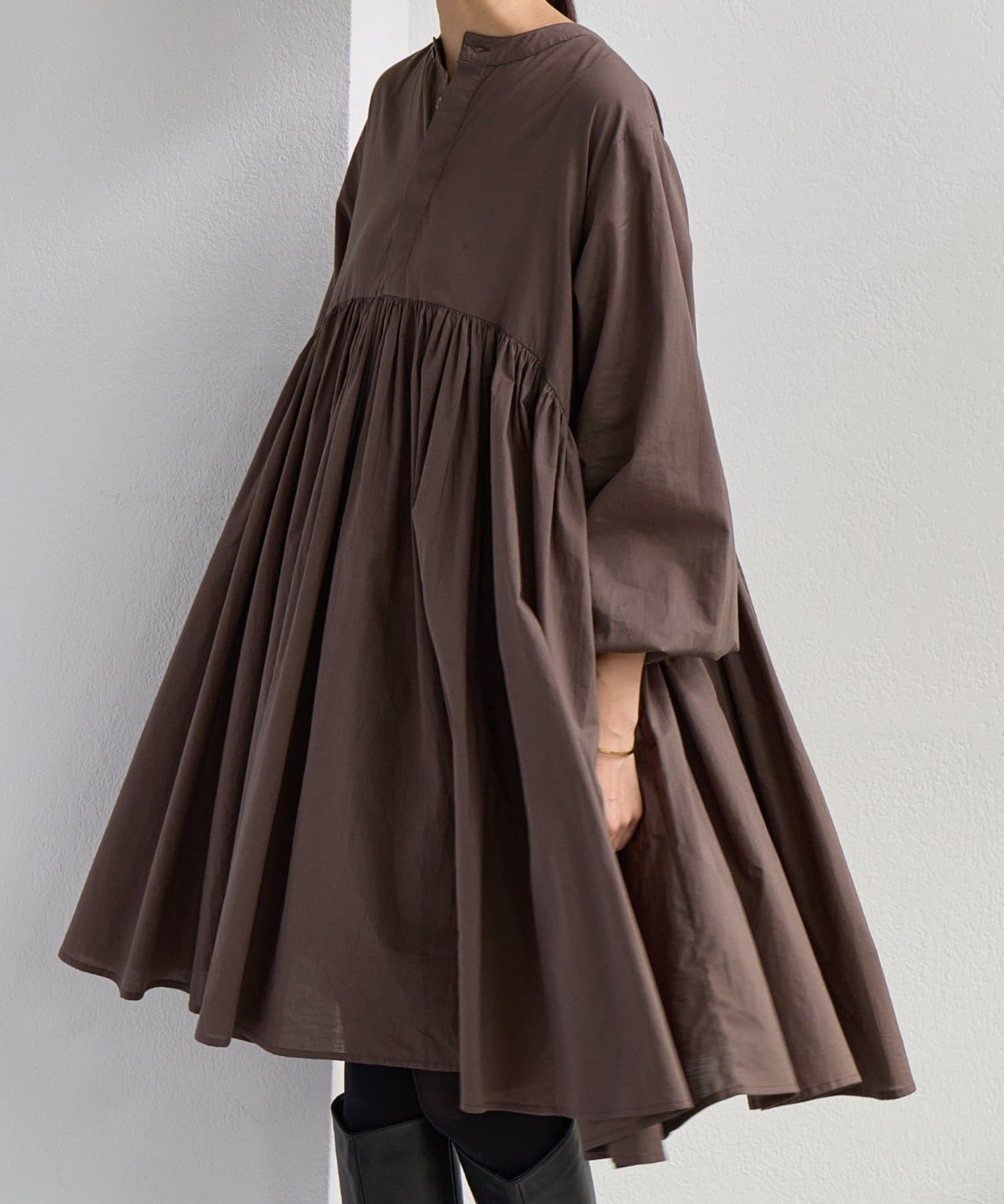美品✨BEARDSLEY ビアズリー　ドットギャザーチュニック BEARDSLEY（ビアズリー）の「《ビアズリー》ドットギャザー