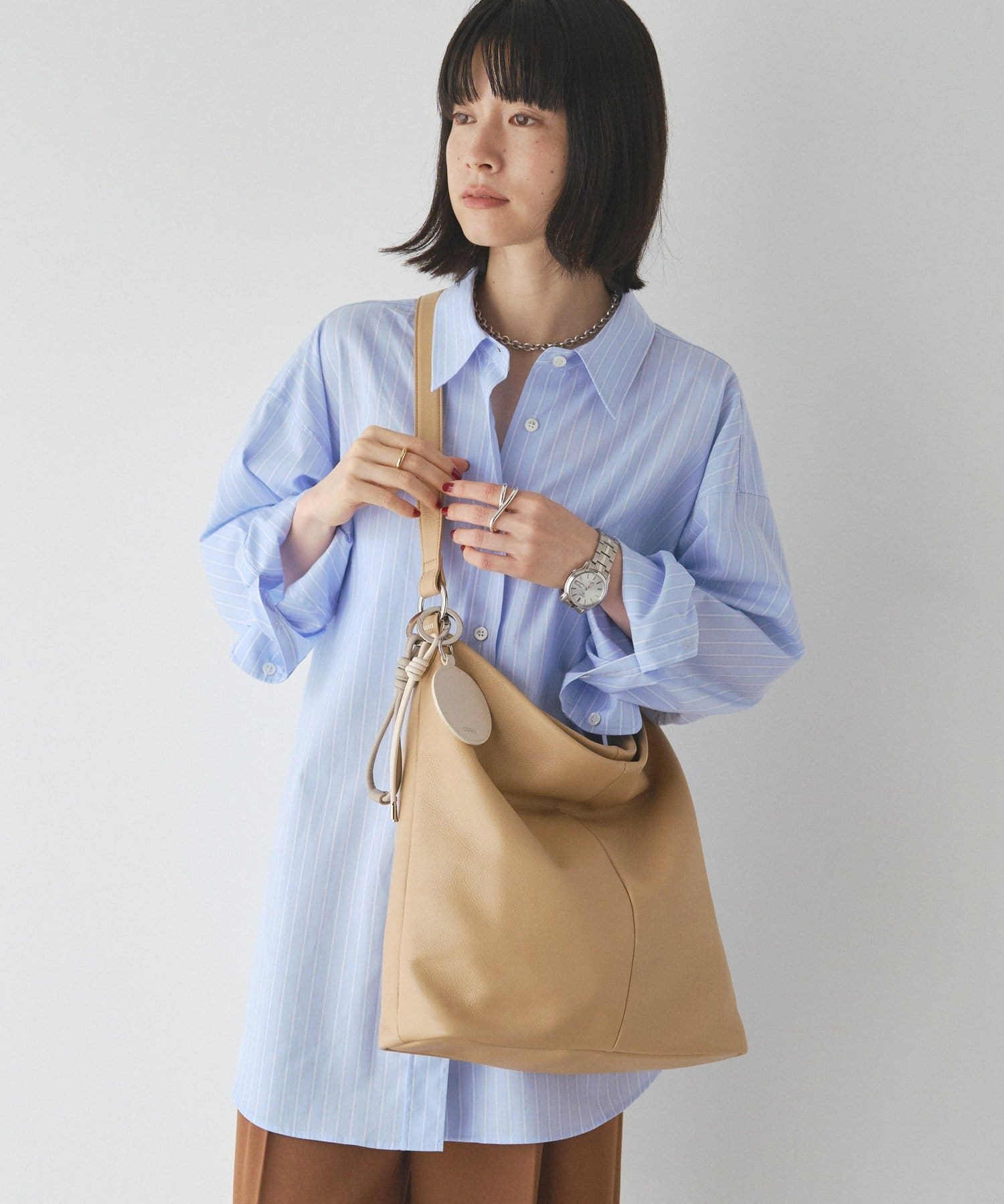 tmsat7♥ 専用 8/14予約スタート］ミラー付きレザーチャーム | russet(ラシット