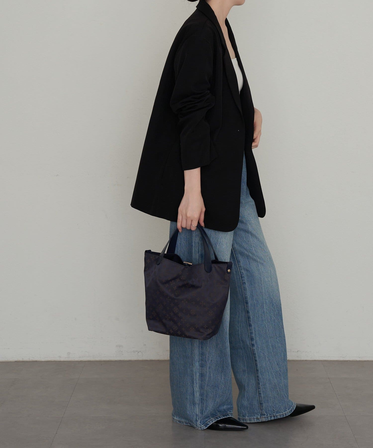 russet(ラシット) ナイロンジャガード2WAYミニトートバッグ