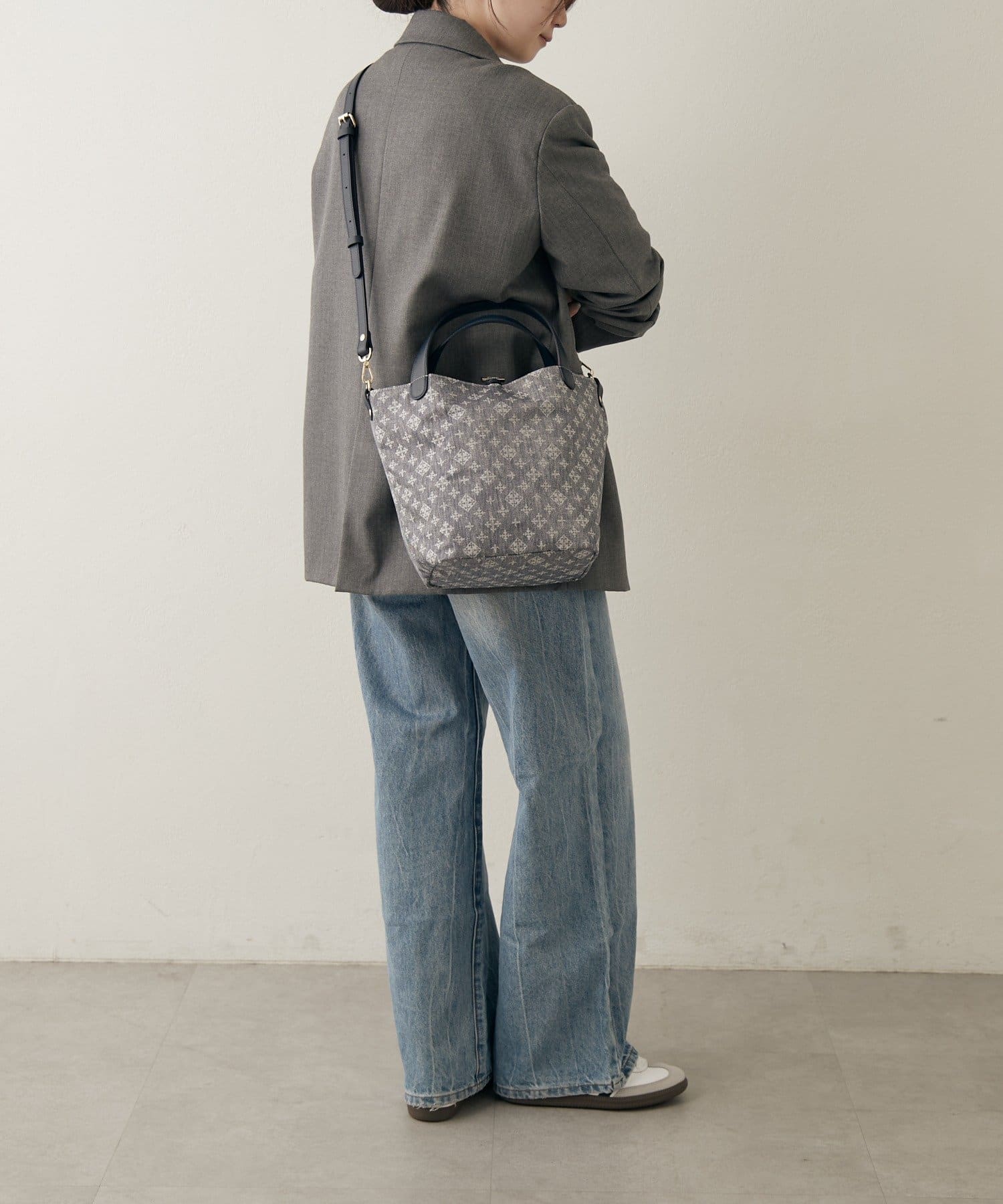 russet(ラシット) ナイロンジャガード2WAYミニトートバッグ