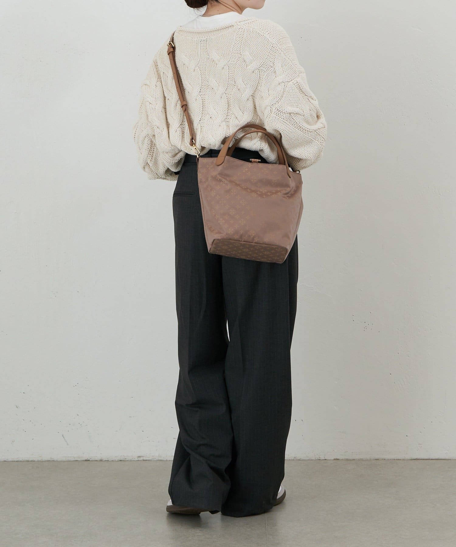 russet(ラシット) ナイロンジャガード2WAYミニトートバッグ