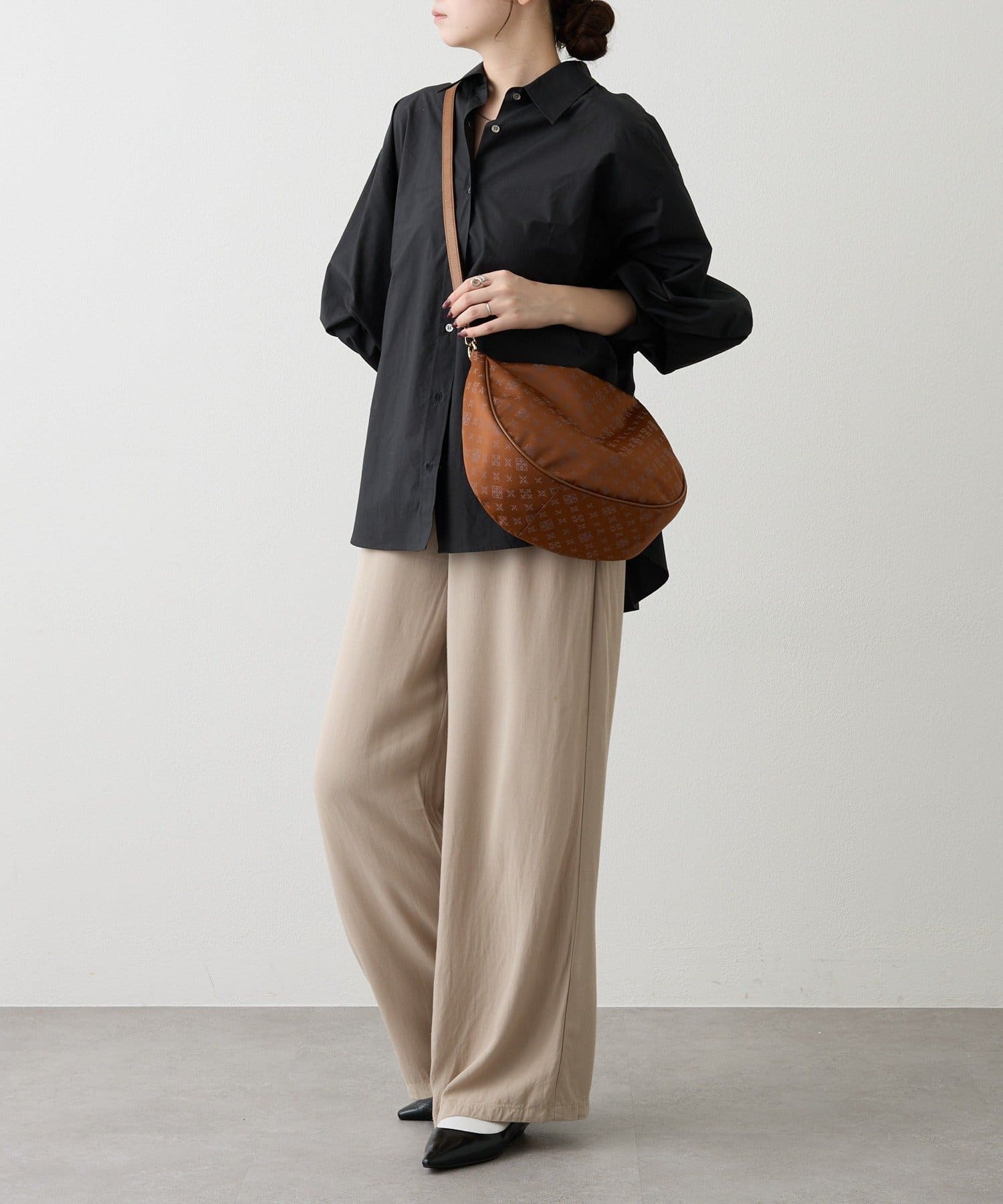 russet(ラシット) ナイロンジャガード2WAYショルダーバッグ