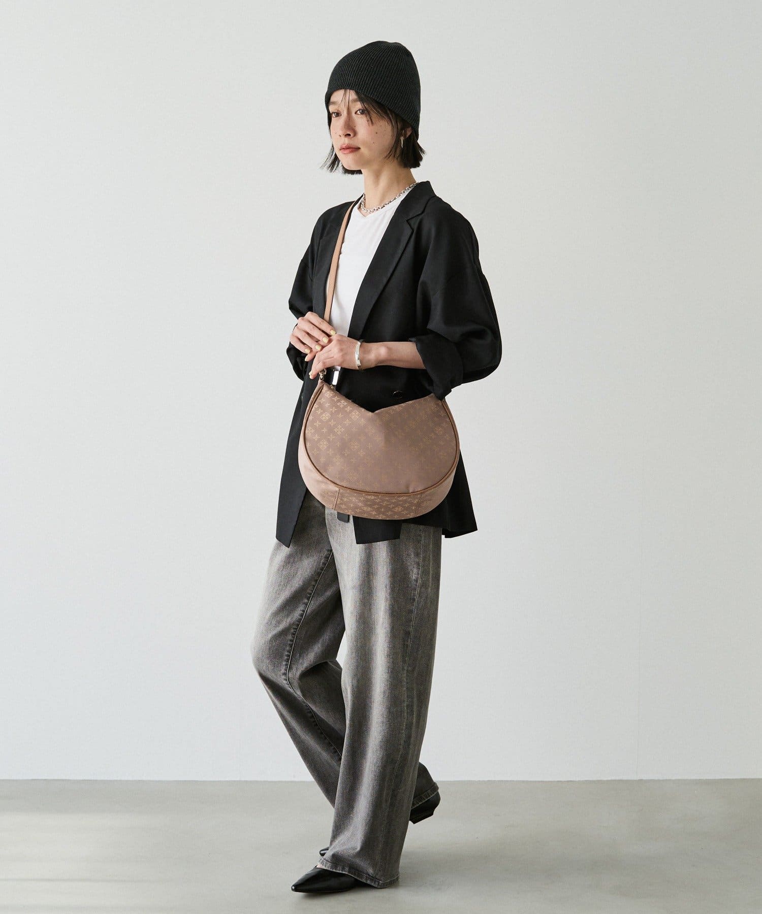 russet(ラシット) ナイロンジャガード2WAYショルダーバッグ