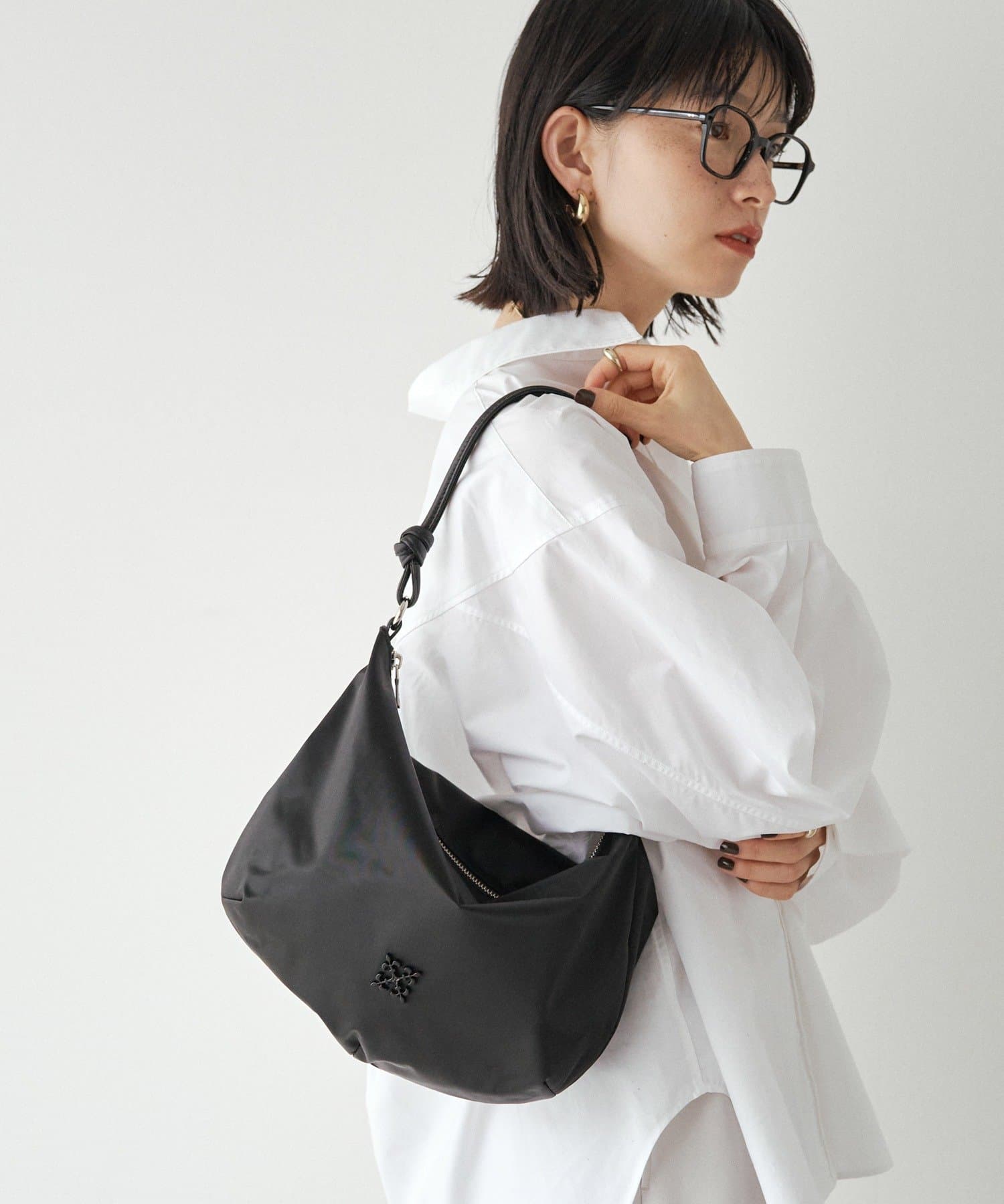 russet(ラシット) クラウズナイロン ラウンド2WAYショルダーバッグ