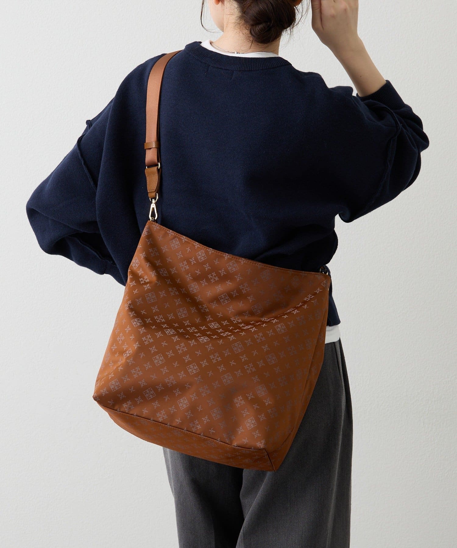 russet(ラシット) ナイロンジャガード 2WAYショルダーバッグ