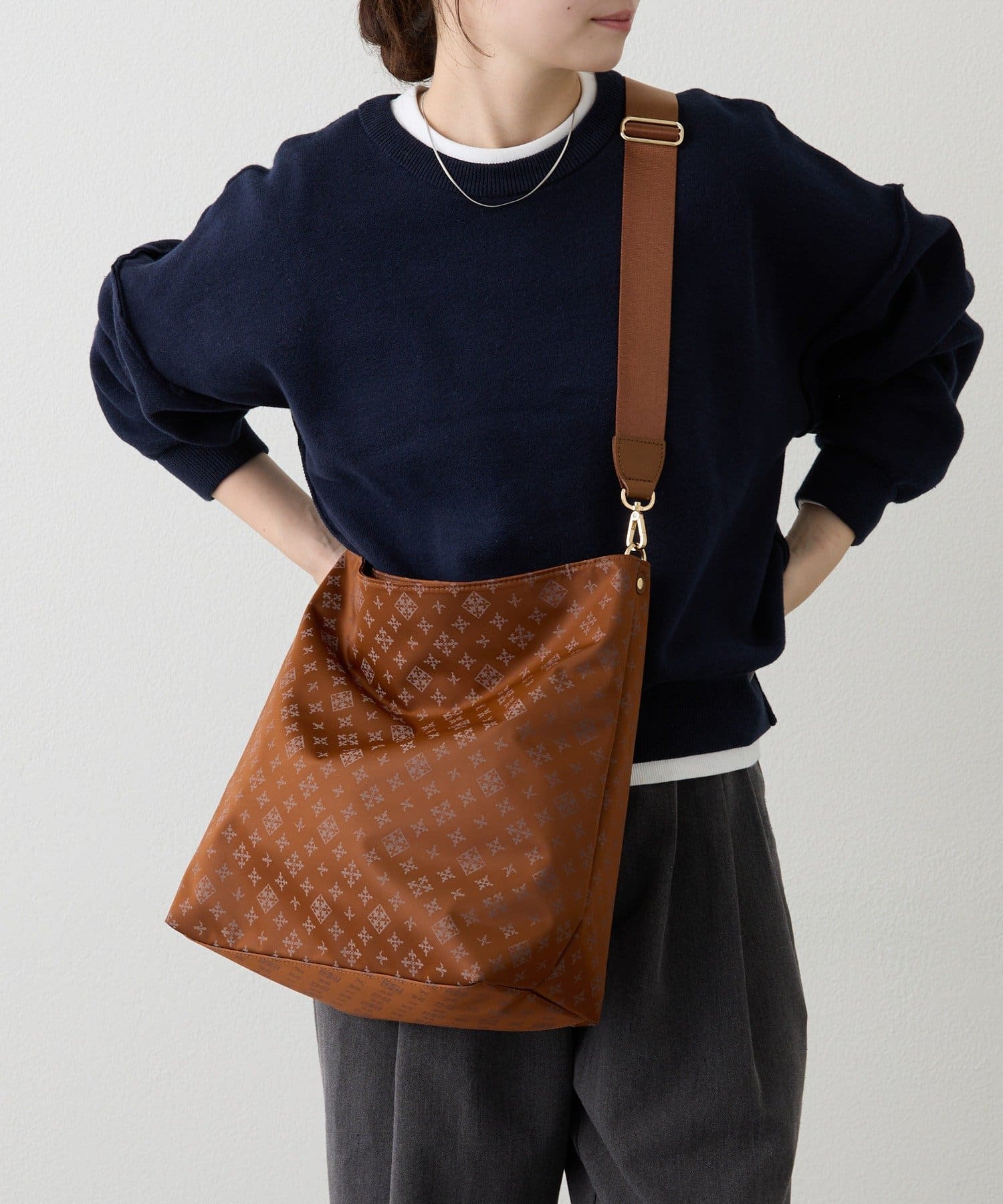 russet(ラシット) ナイロンジャガード 2WAYショルダーバッグ