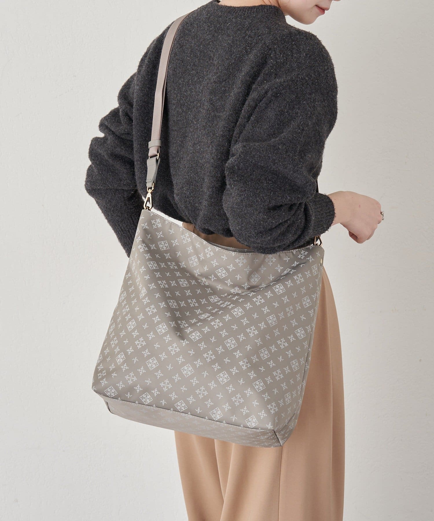 russet(ラシット) ナイロンジャガード 2WAYショルダーバッグ