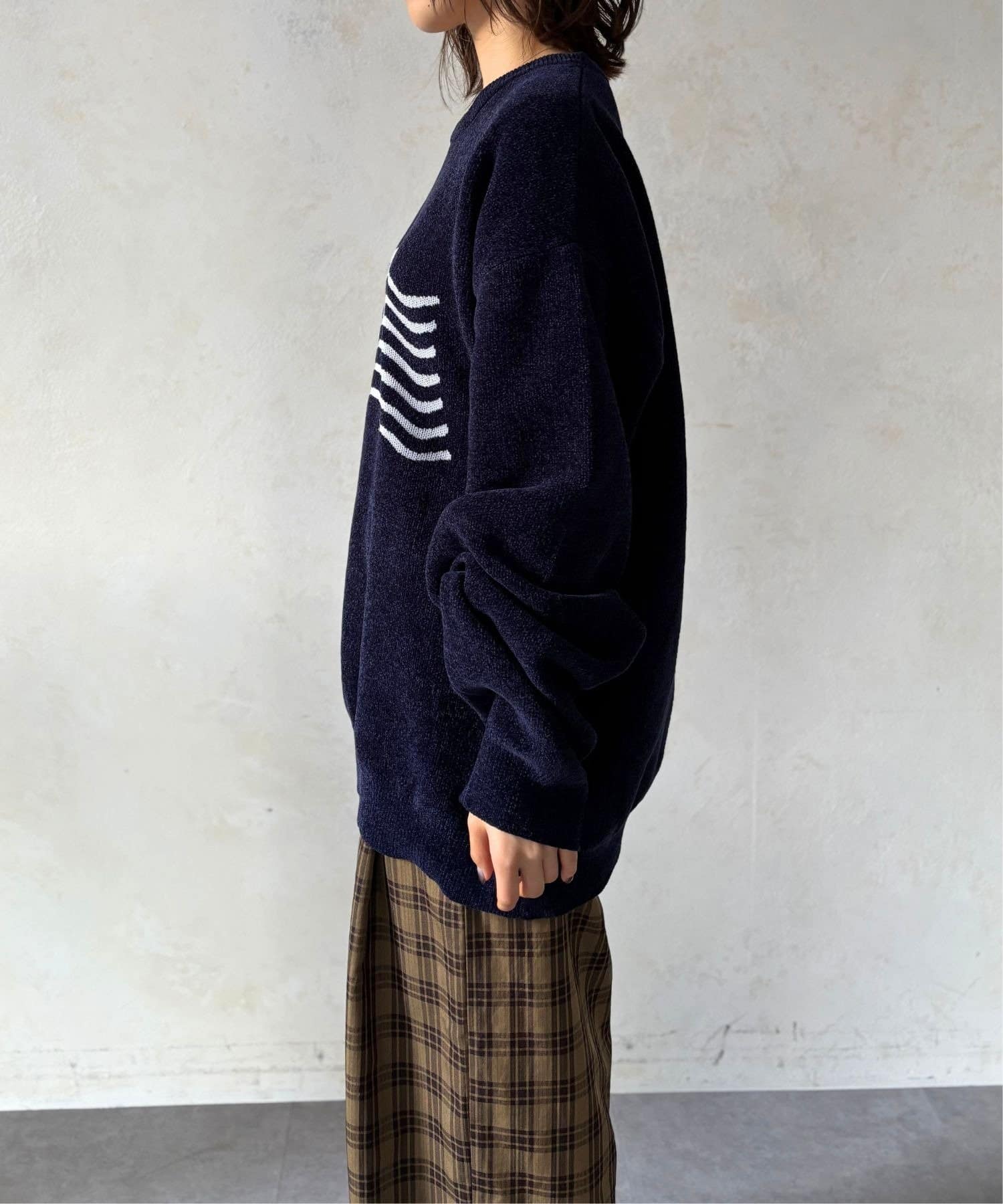 LOCUST(ローカスト) 【ユニセックス】 国旗柄モールニット