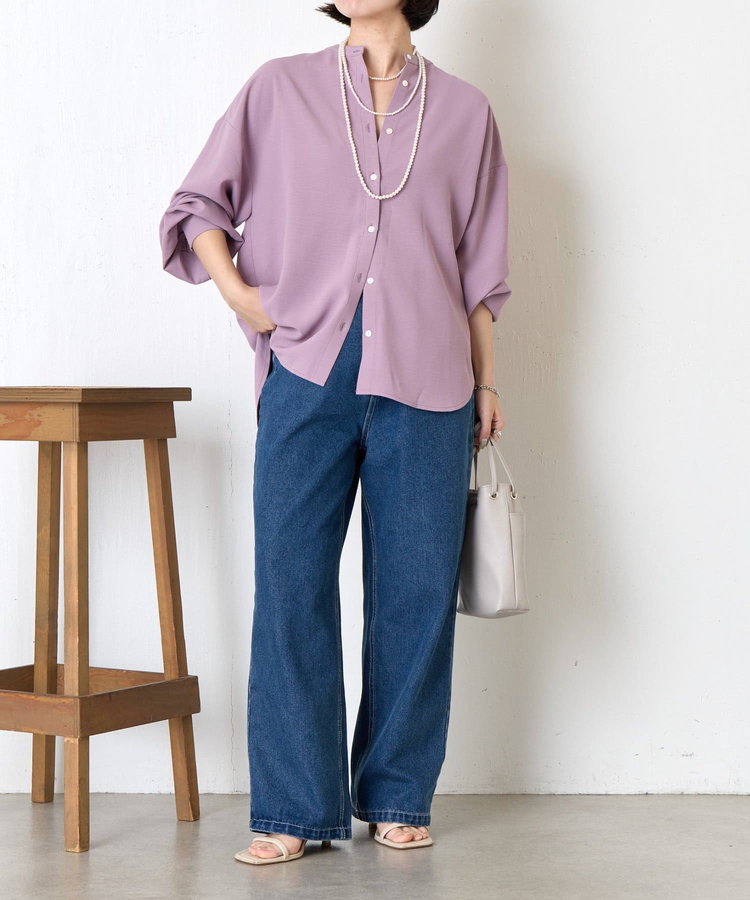 バックラッフルシャツ | Jena espace merveilleux(ジェナ