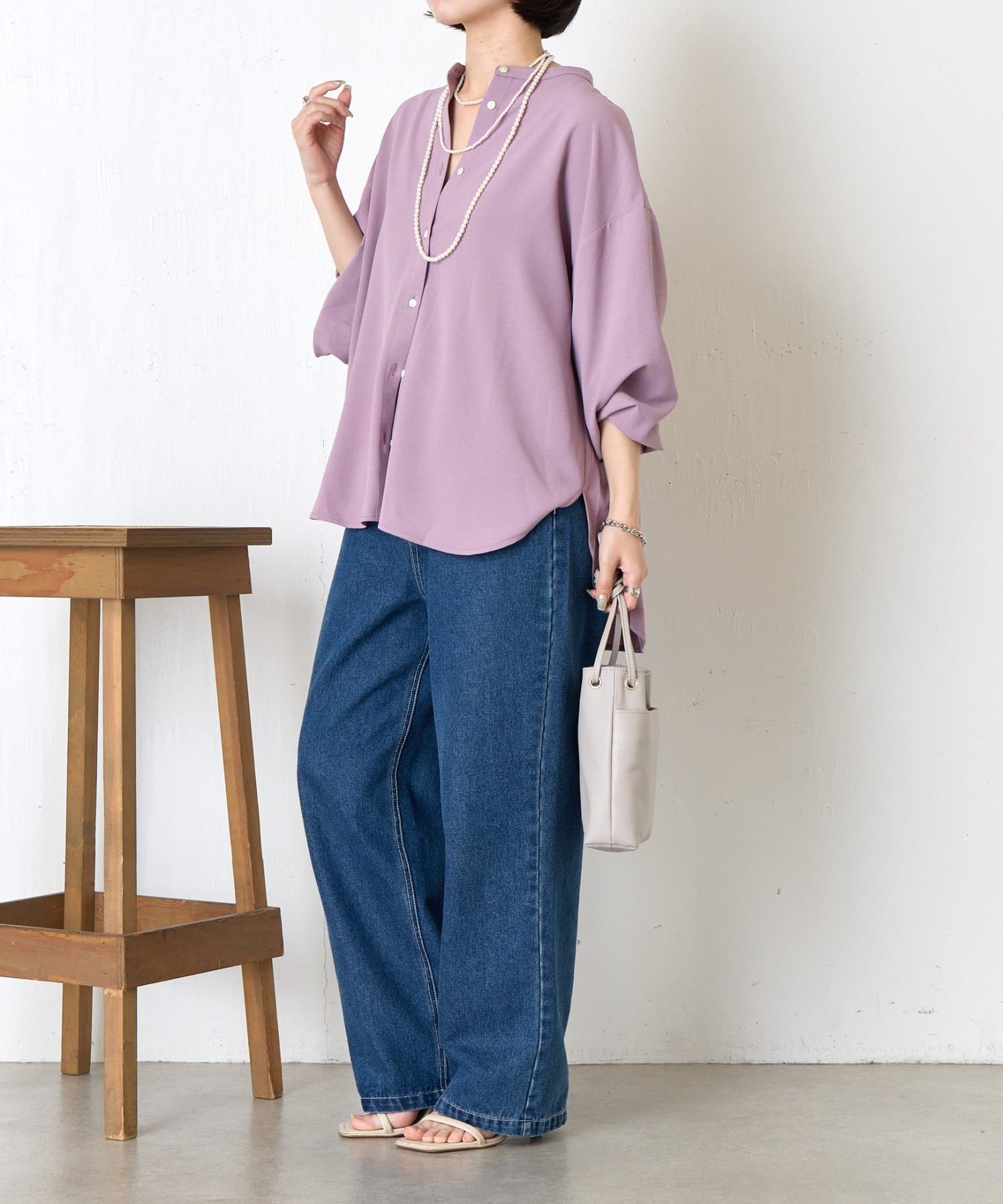 バックラッフルシャツ | Jena espace merveilleux(ジェナ