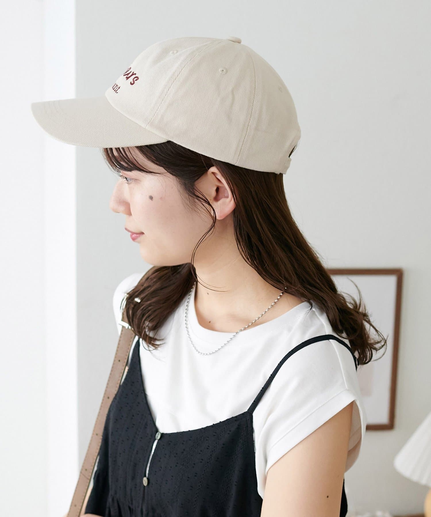 ウォッシュツイル刺繍CAP | DISCOAT(ディスコート)レディース