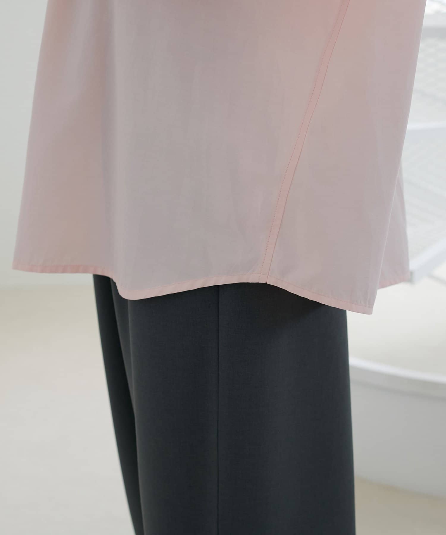 DISCOAT(ディスコート) ブロードワイドスリーブシャツ