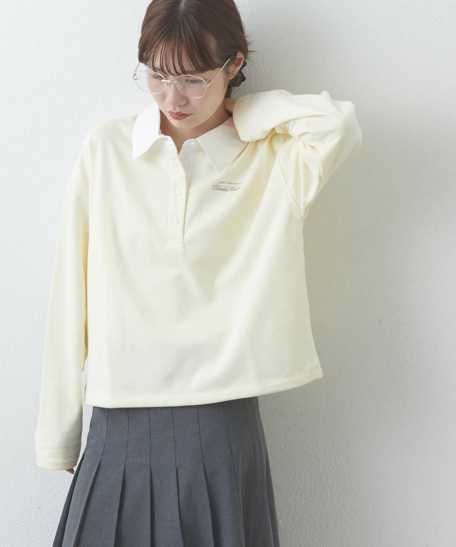 tシャツ 「umm.」ラガーシャツ レディース AW先行予約/umm.】ラガーシャツ | DISCOAT(ディスコート