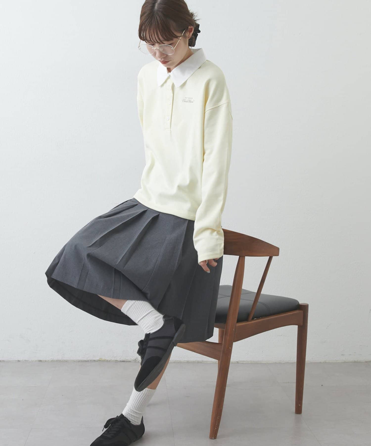 tシャツ 「umm.」ラガーシャツ レディース AW先行予約/umm.】ラガーシャツ | DISCOAT(ディスコート