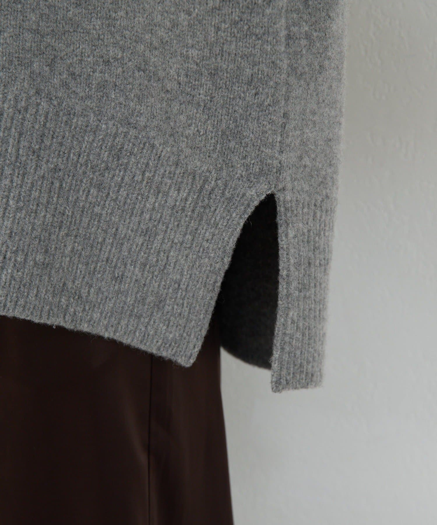 GALLARDAGALANTE(ガリャルダガランテ) 【主役級ニット】【手洗い可】ウールタートルプルオーバー