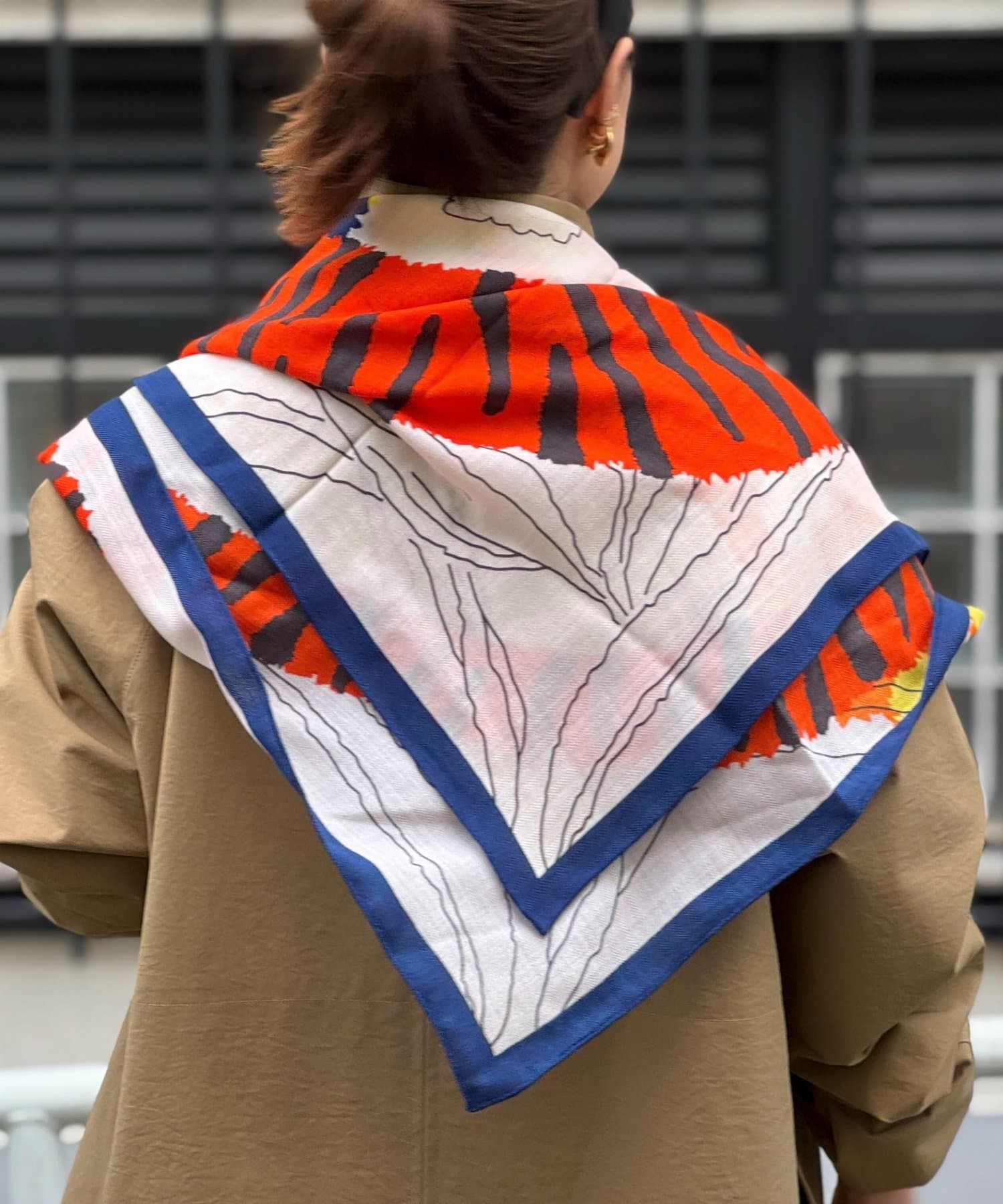 Nolley‘s ノーリーズのストール 春夏 NOLLEY'S｜リネンガーゼプリントストール | Rakuten Fashion