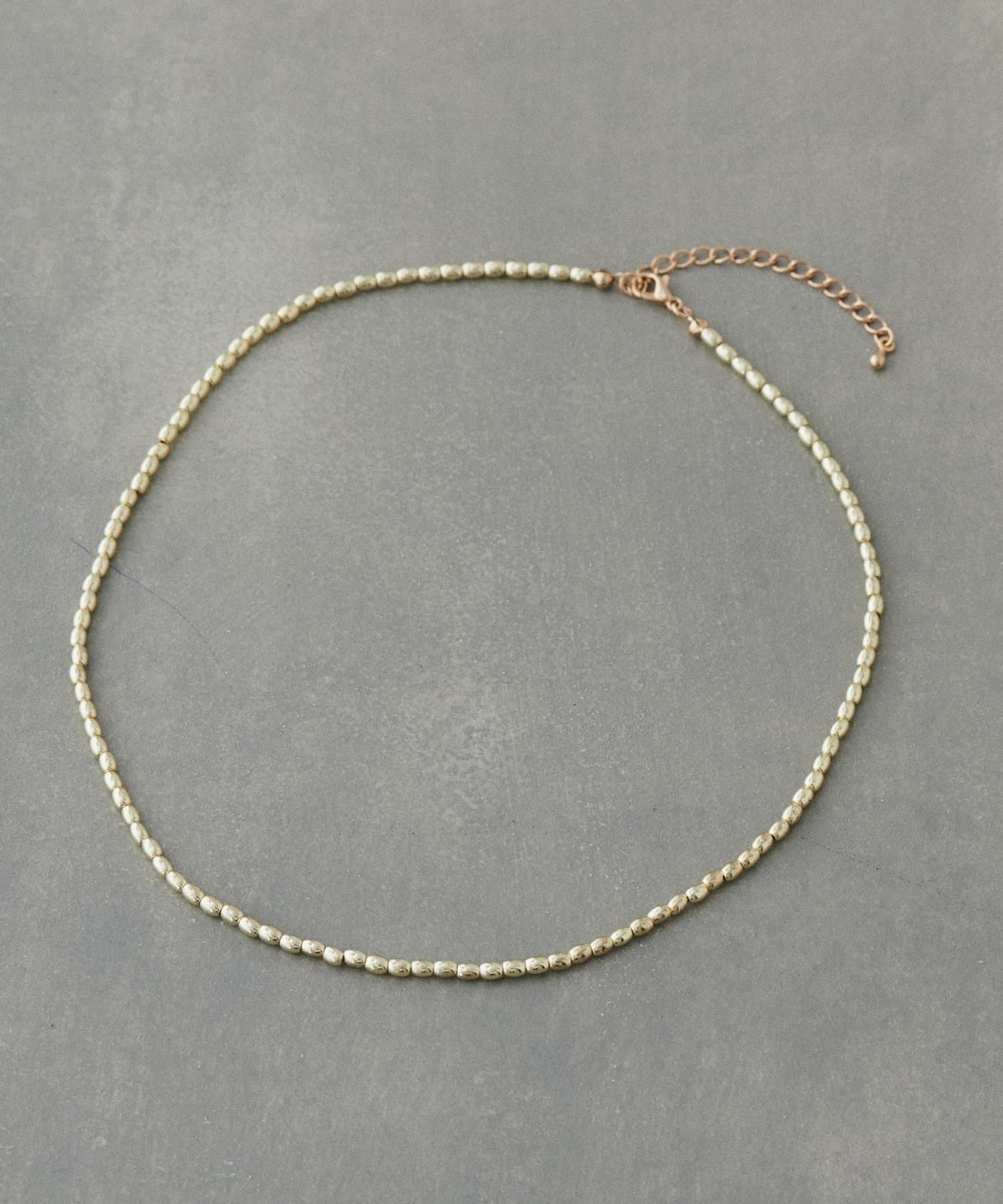 LARUTA(ラルータ) ［WEB限定］ライスチェーンネックレス
