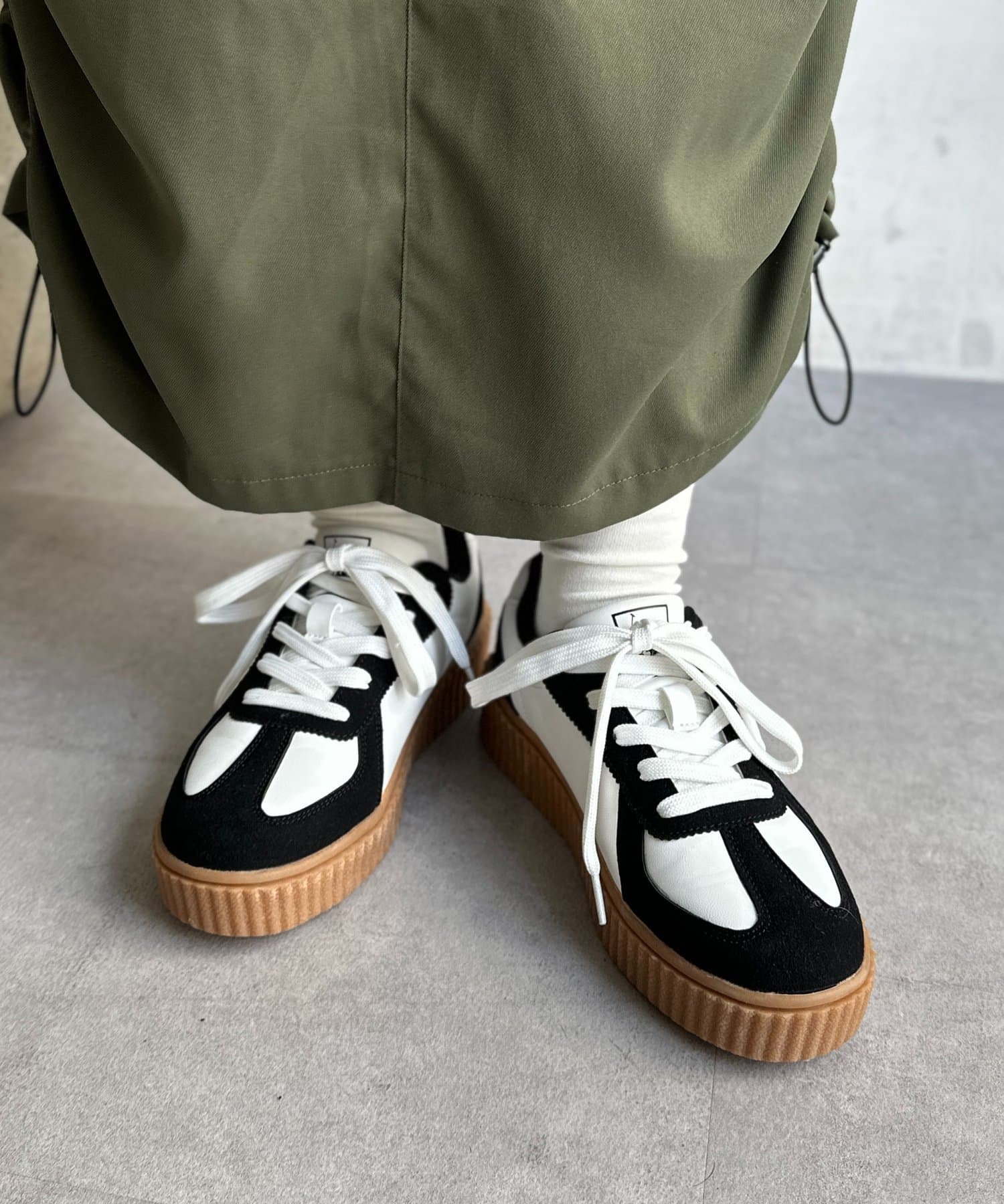 CPCM(シーピーシーエム) 【U.S. POLO ASSN.】ボリュームソールスニーカー