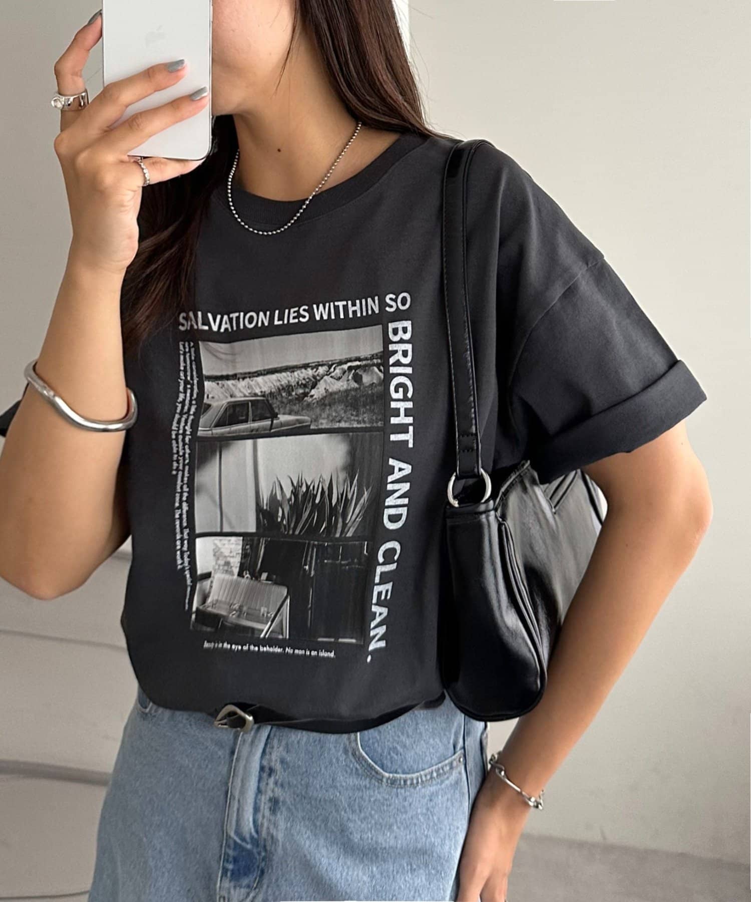 DISCOAT(ディスコート) 【ユニセックス】SALVATIONフォトTシャツ