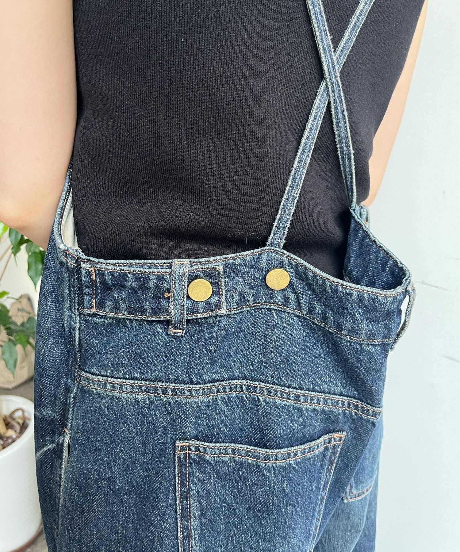 DOUDOU(ドゥドゥ) 【完売カラー再追加！/WEB限定】 デニムオールインワン