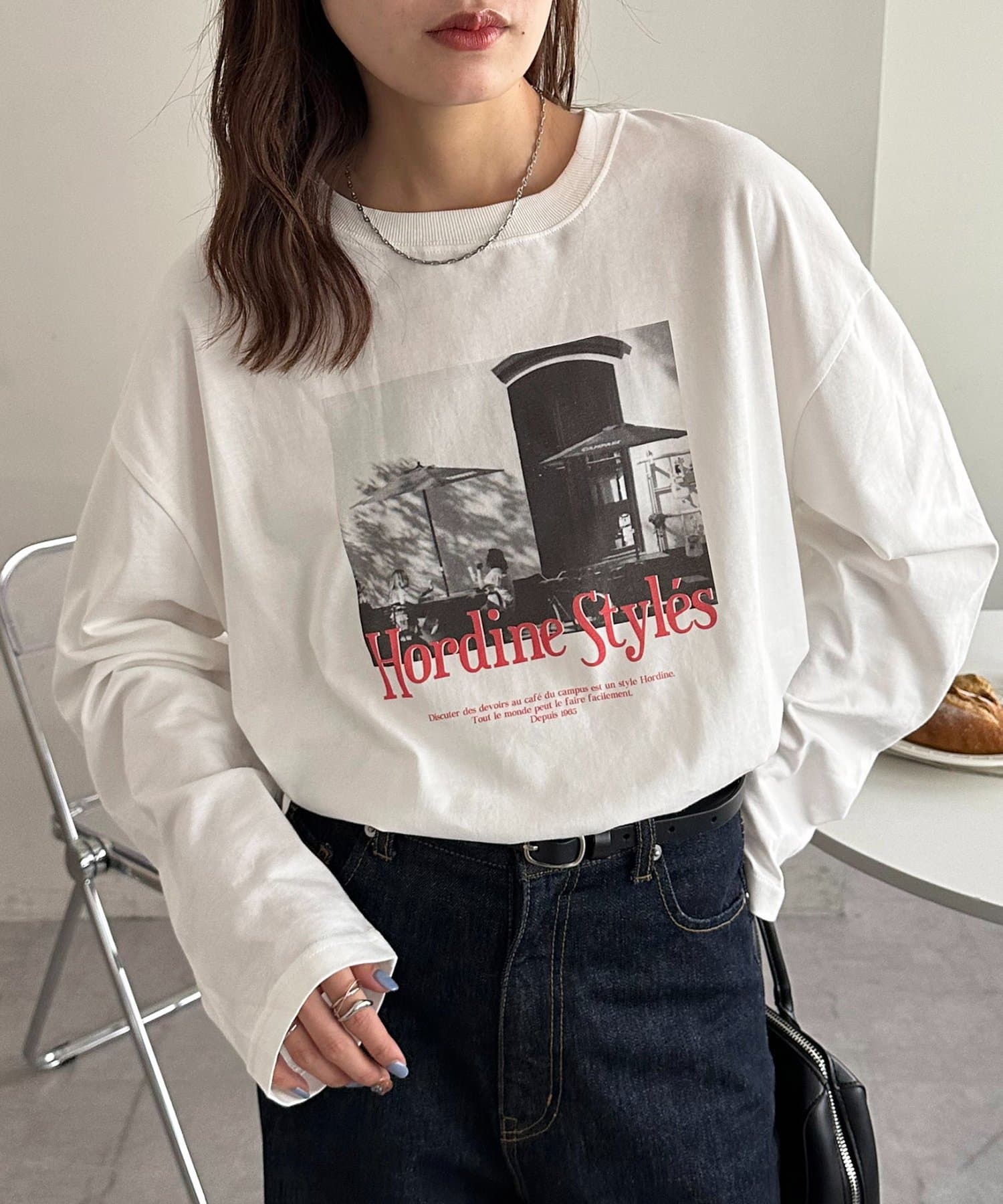 新品Discoat ロングコート 新色追加！】立体ジャガードロングスリーブ《WEB限定カラーあり