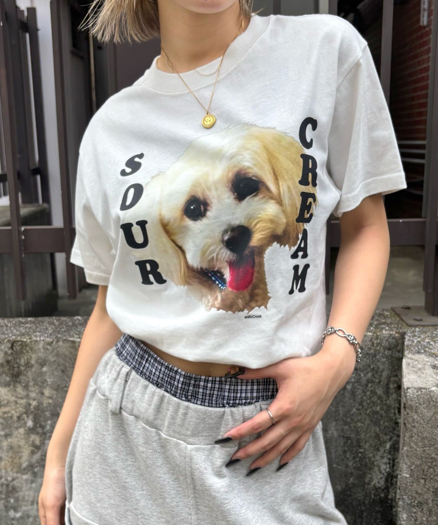 tシャツ 「Sourcream/サワークリーム」ミルちゃんTEE レディース メンズ Sourcream/サワークリーム】ミルちゃんTEE | WHO'S WHO gallery