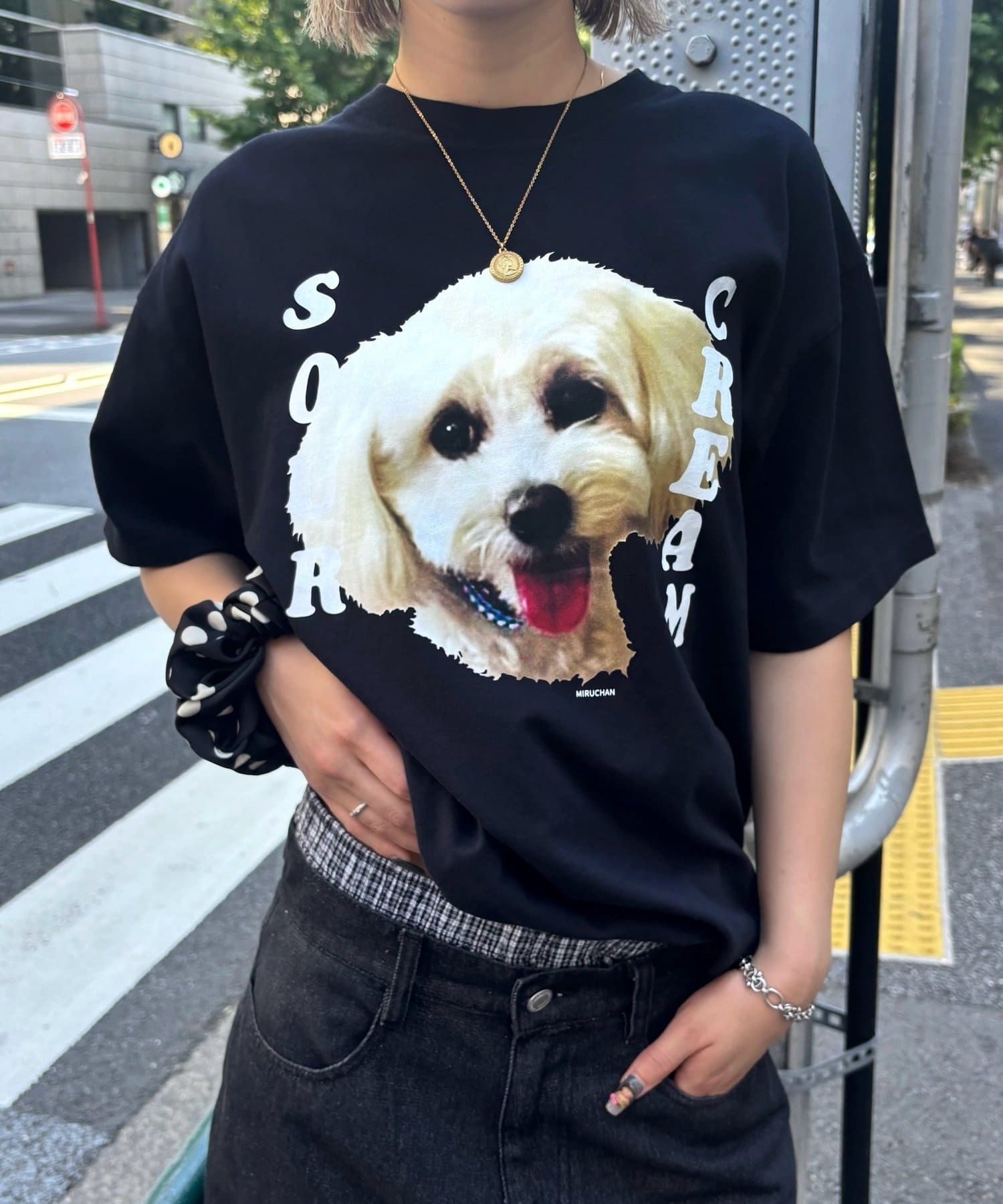 WHO’S WHO gallery(フーズフーギャラリー) 【Sourcream/サワークリーム】ミルちゃんTEE