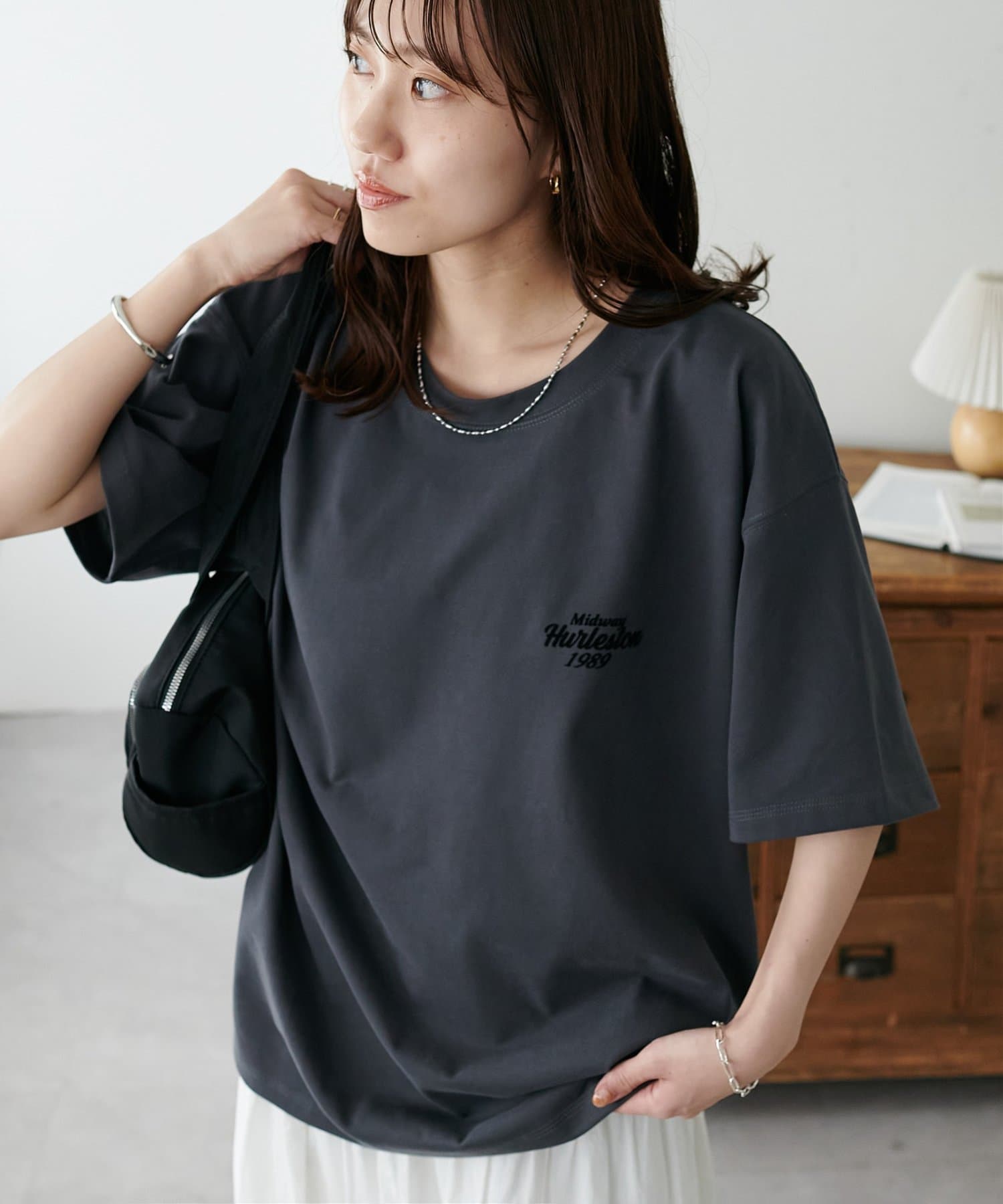 DISCOAT(ディスコート) 【ユニセックス】ピーチスキンハーフスリーブＴシャツ