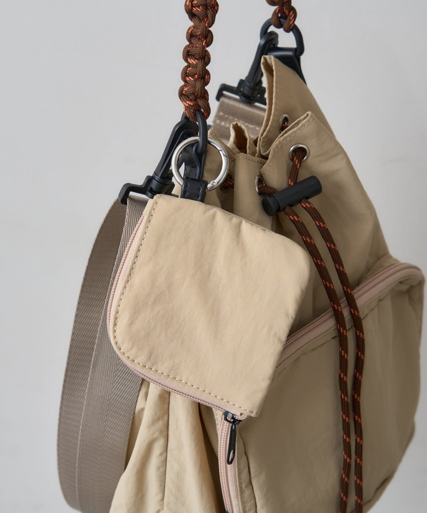 CIAOPANIC TYPY(チャオパニックティピー) 【KAIRI企画】2サイズ展開あり/撥水ナイロンマルチウェイBAG