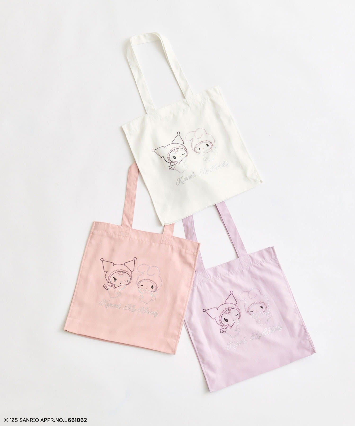 OLIVE des OLIVE(オリーブ デ オリーブ) メロクロキラキラトートバッグ