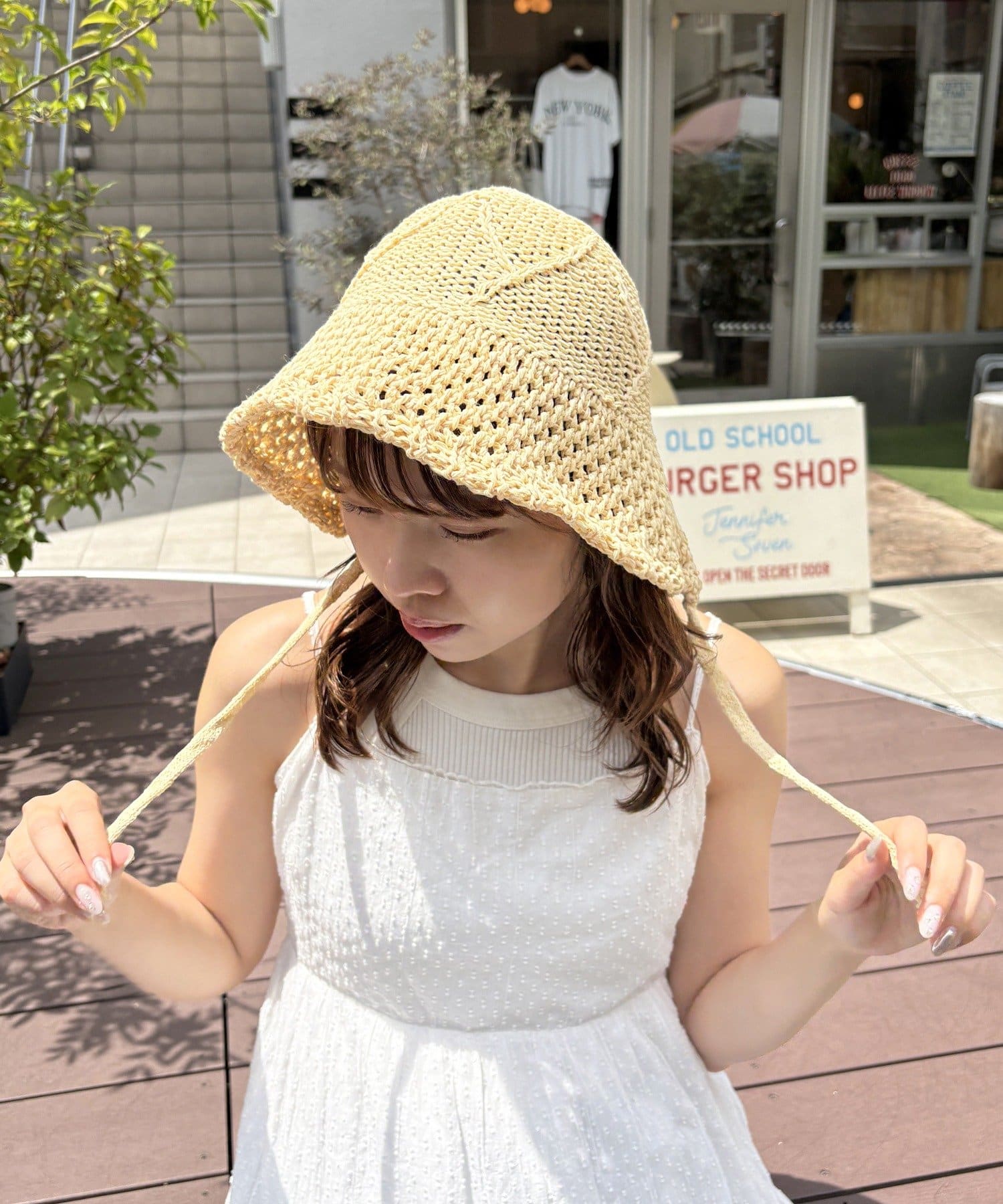 紐付きハット | Lattice(ラティス)レディース | PAL CLOSET(パル