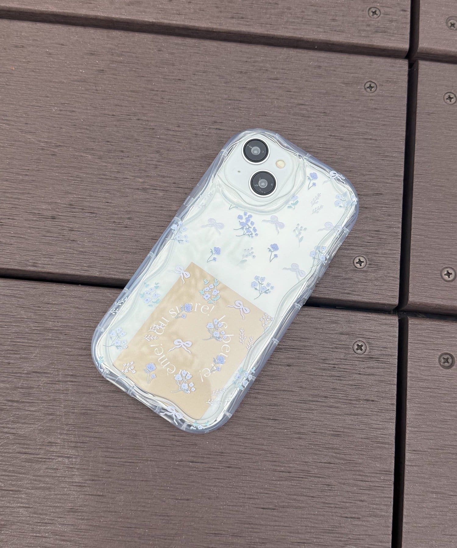 Lattice(ラティス) 小花柄スマホケース(iPhone13/14)
