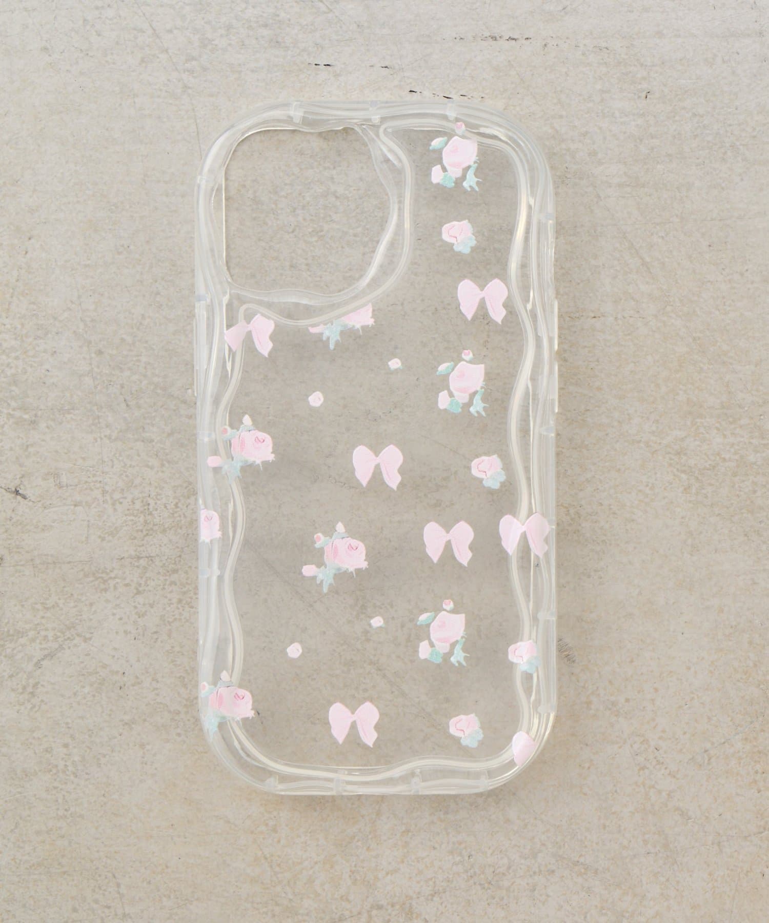 Lattice(ラティス) 小花柄スマホケース(iPhone15)