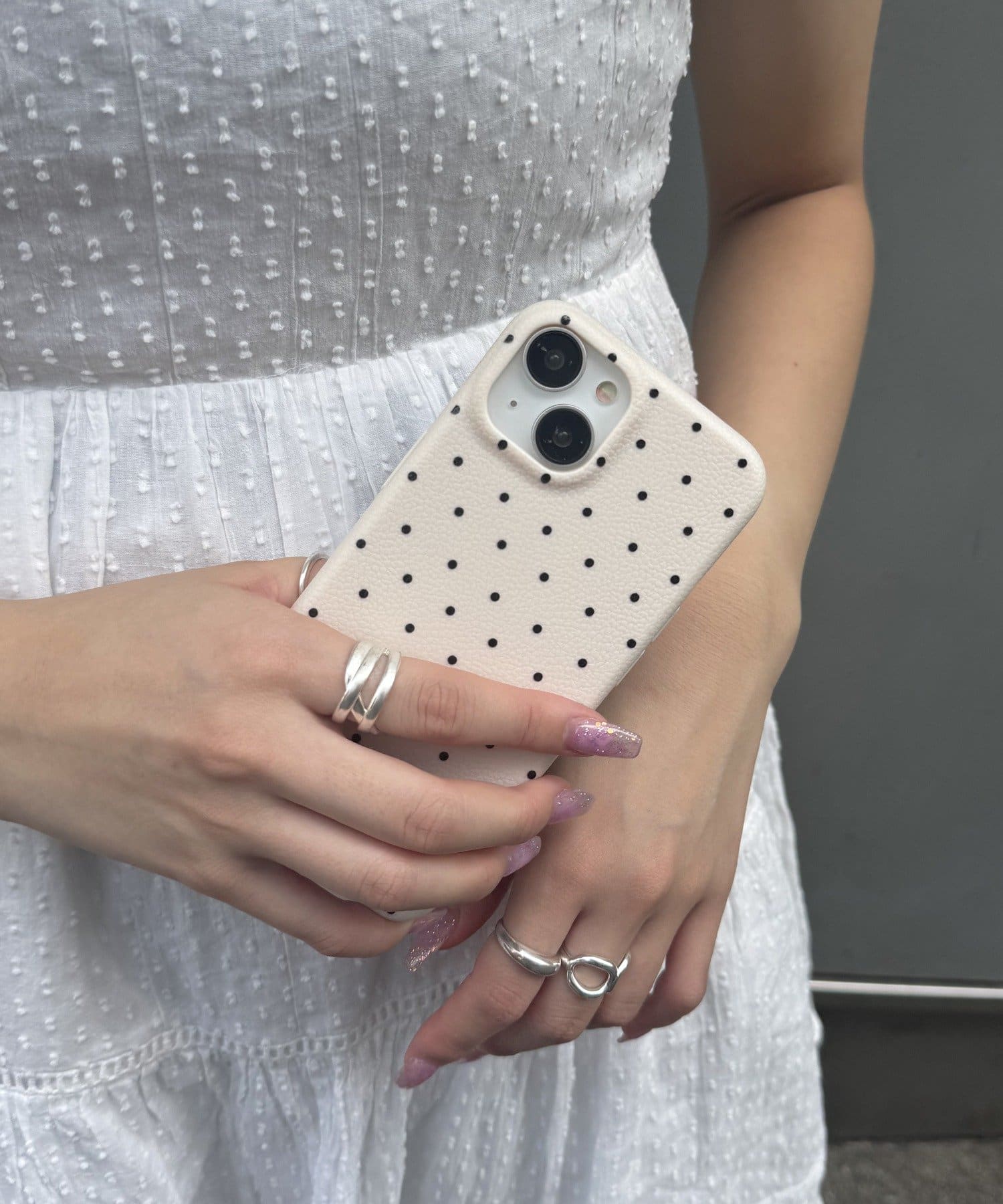 Lattice(ラティス) ミニドットスマホケース(iPhone13/14)